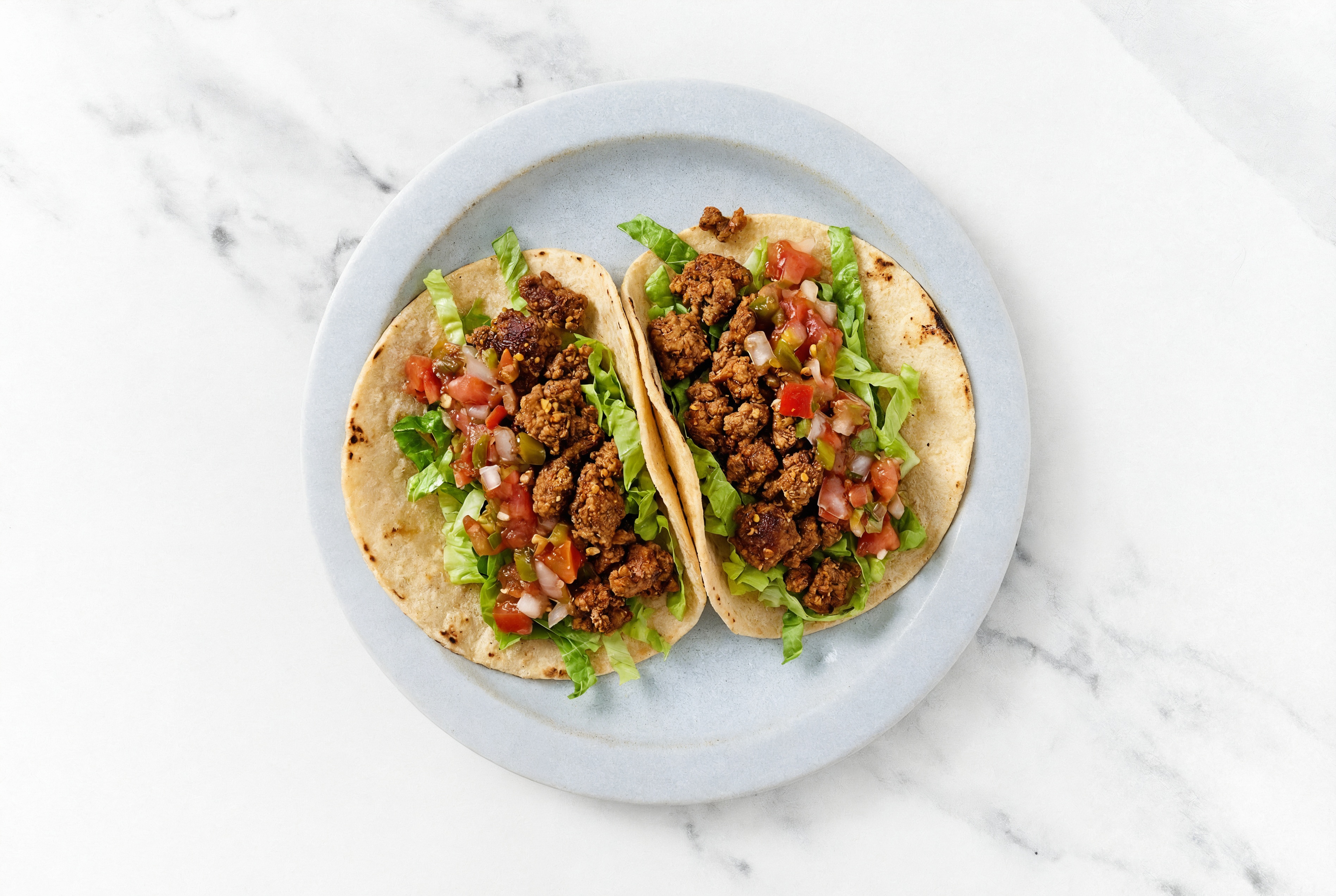 Hearty  Wagyu Beef Tacos with Pico de Gallo