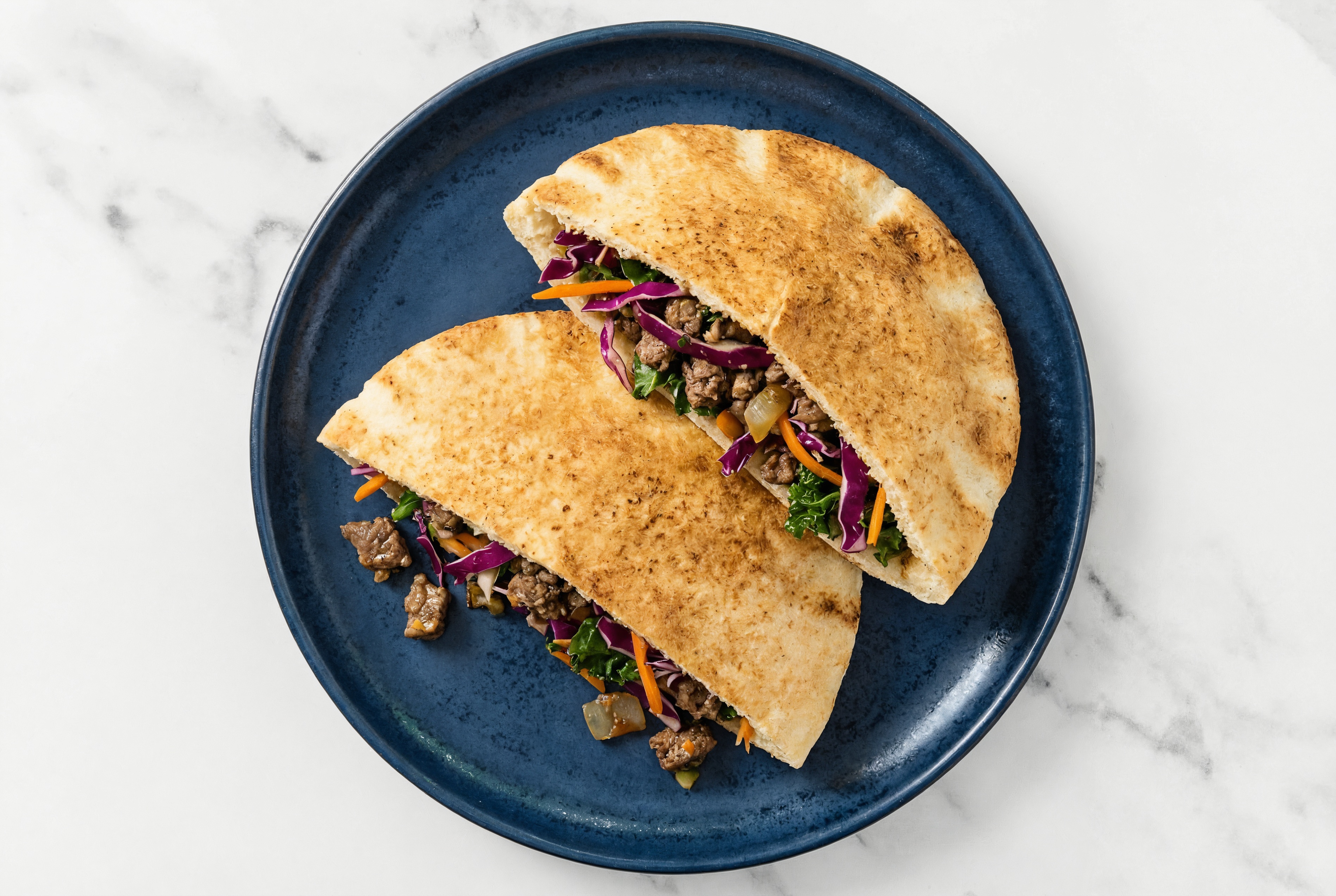 Rainbow Wagyu Beef + Veggie Traditional Pita