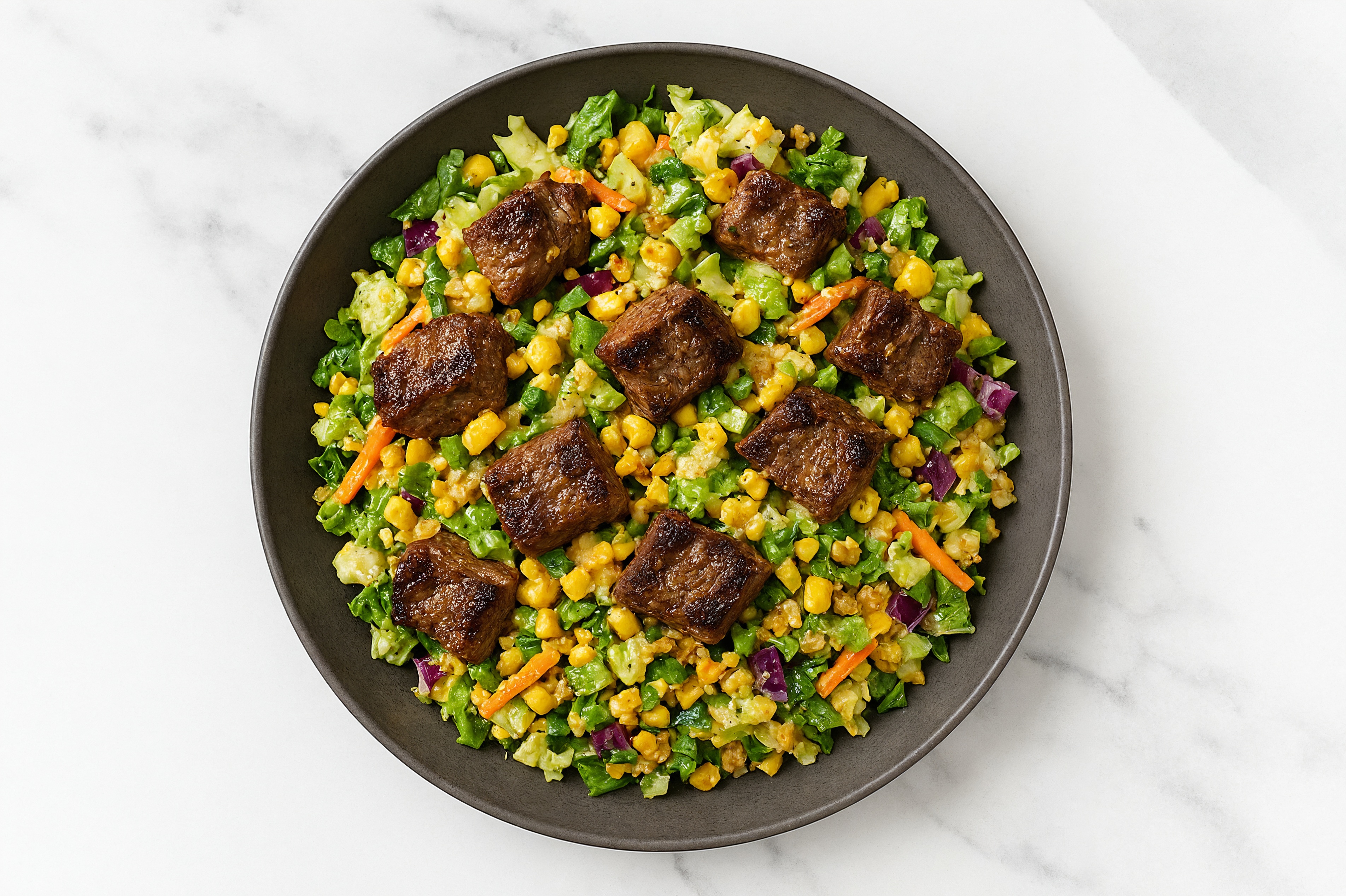Street Corn Salad with Tavern Beef