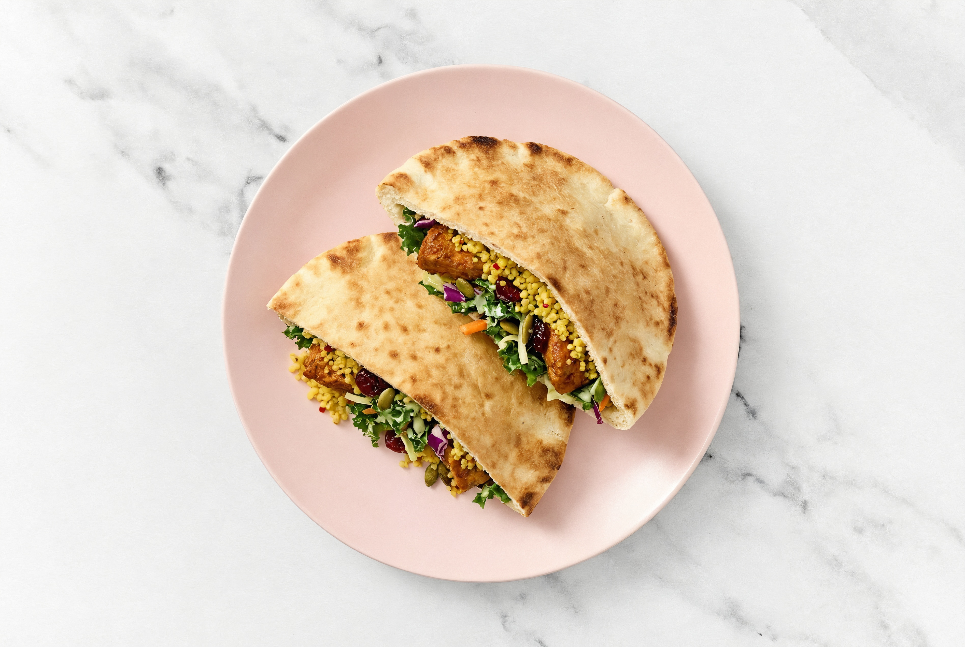 Chicken Tandoori + Sweet Kale Traditional Pita