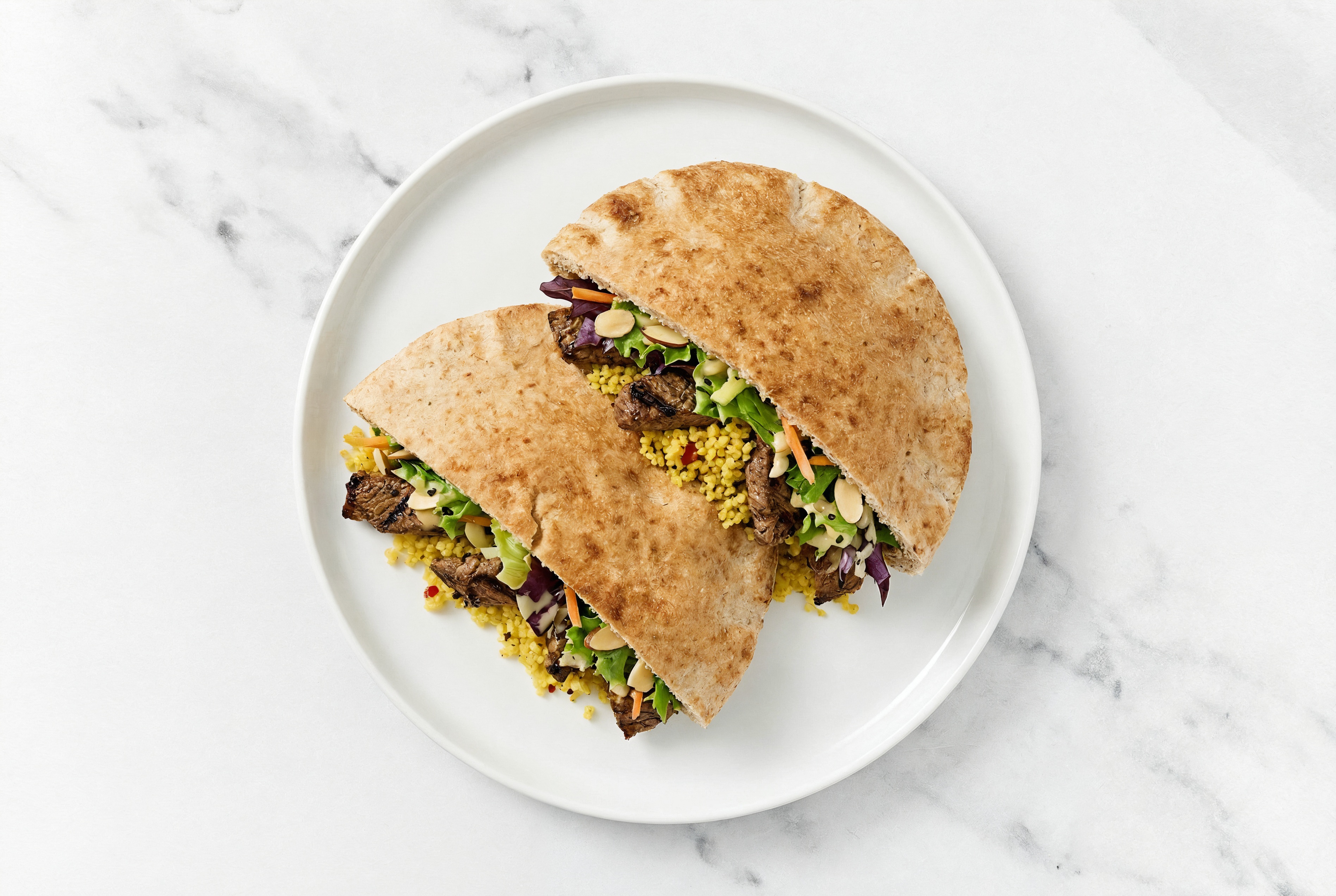Beef Barbacoa + Little Gem Pita