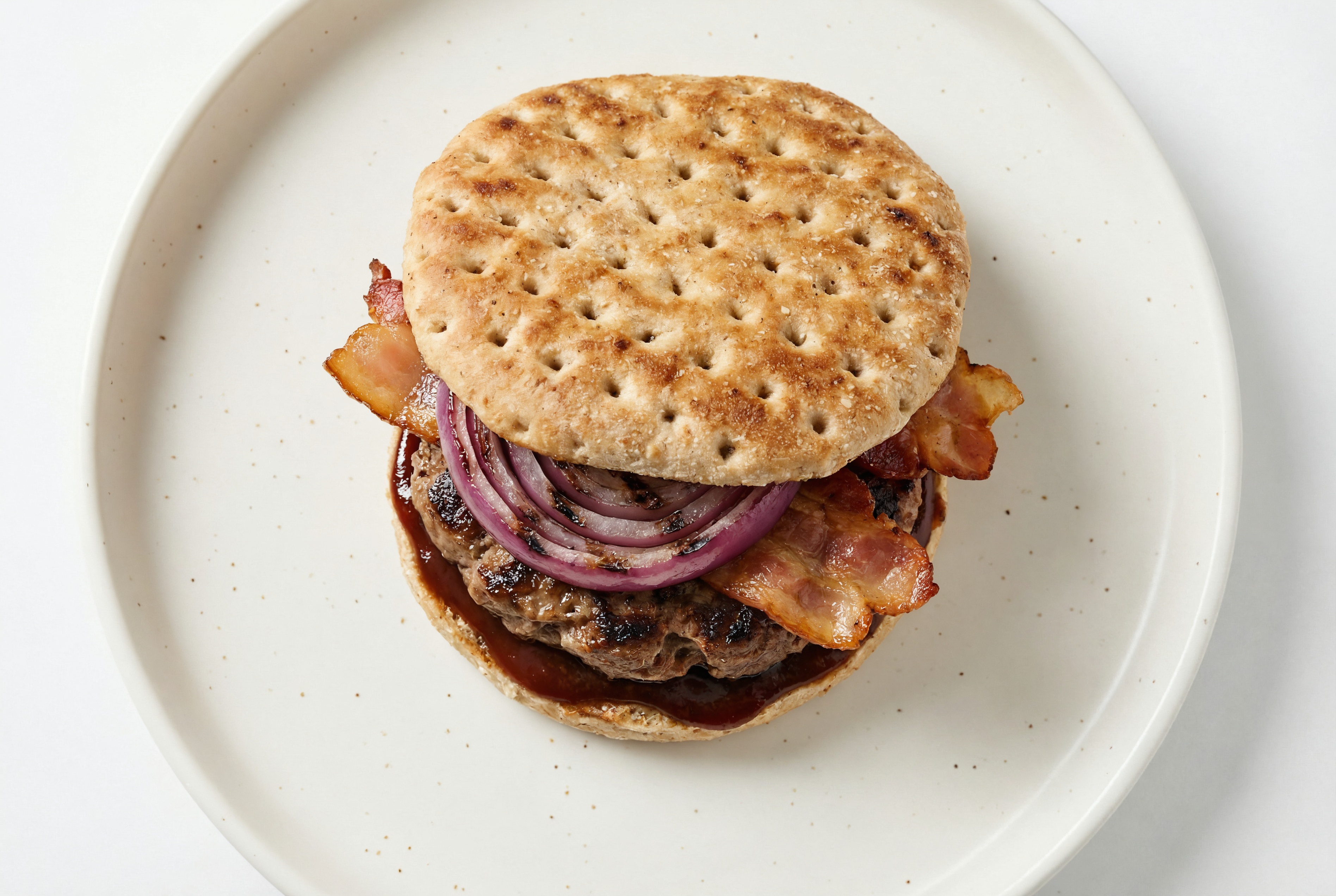 Grilled BBQ Bacon Burger