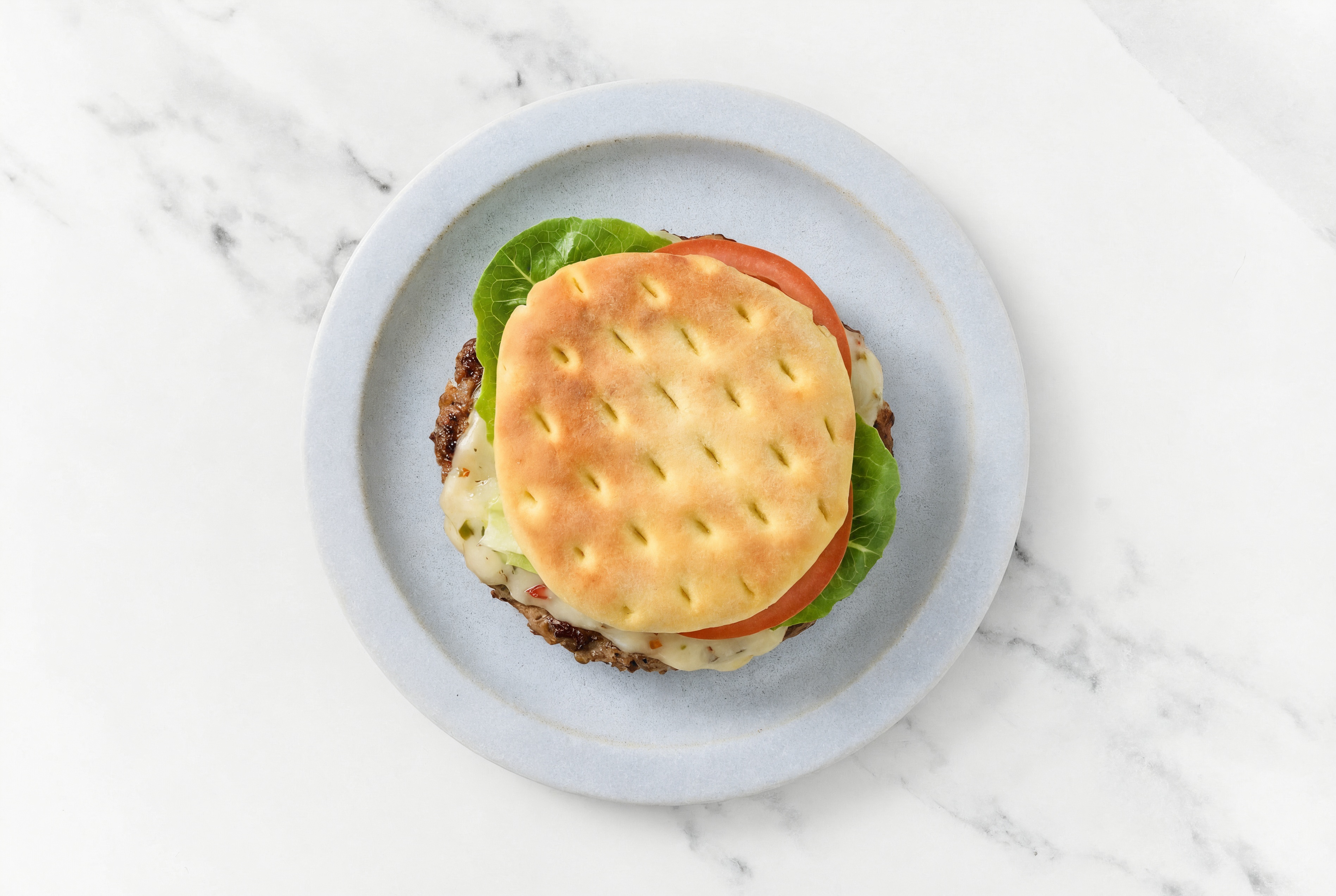 Savory Loaded Brisket Cheeseburger