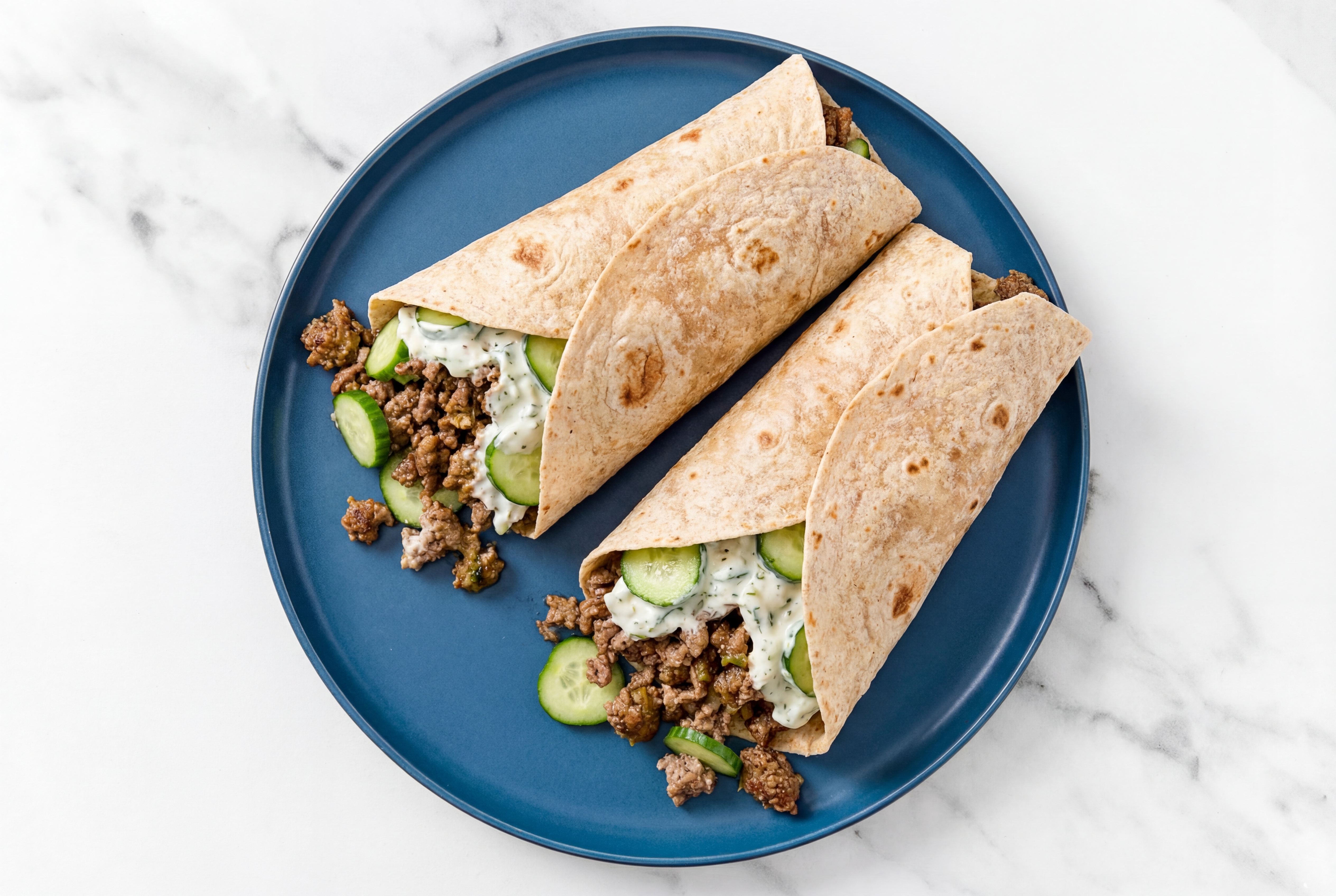 Tzatziki Ground Italian-Style Beef Wrap