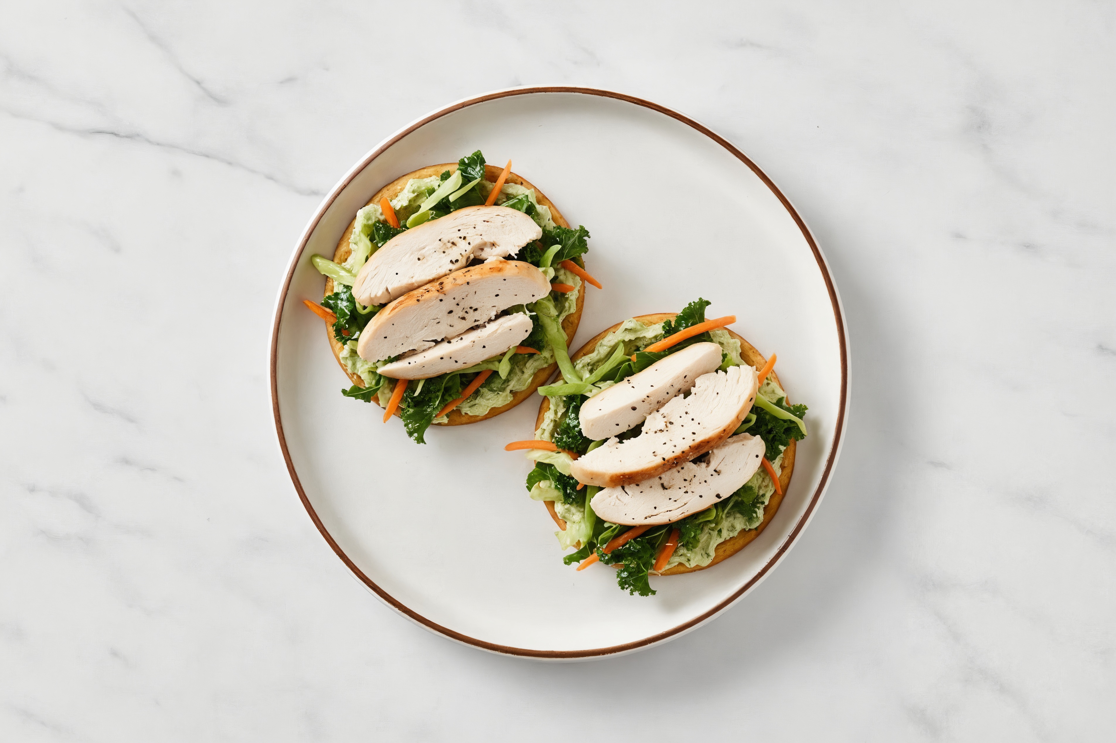 Creamy-Crisp Boneless Skinless Chicken Breast Artichoke Flatbread