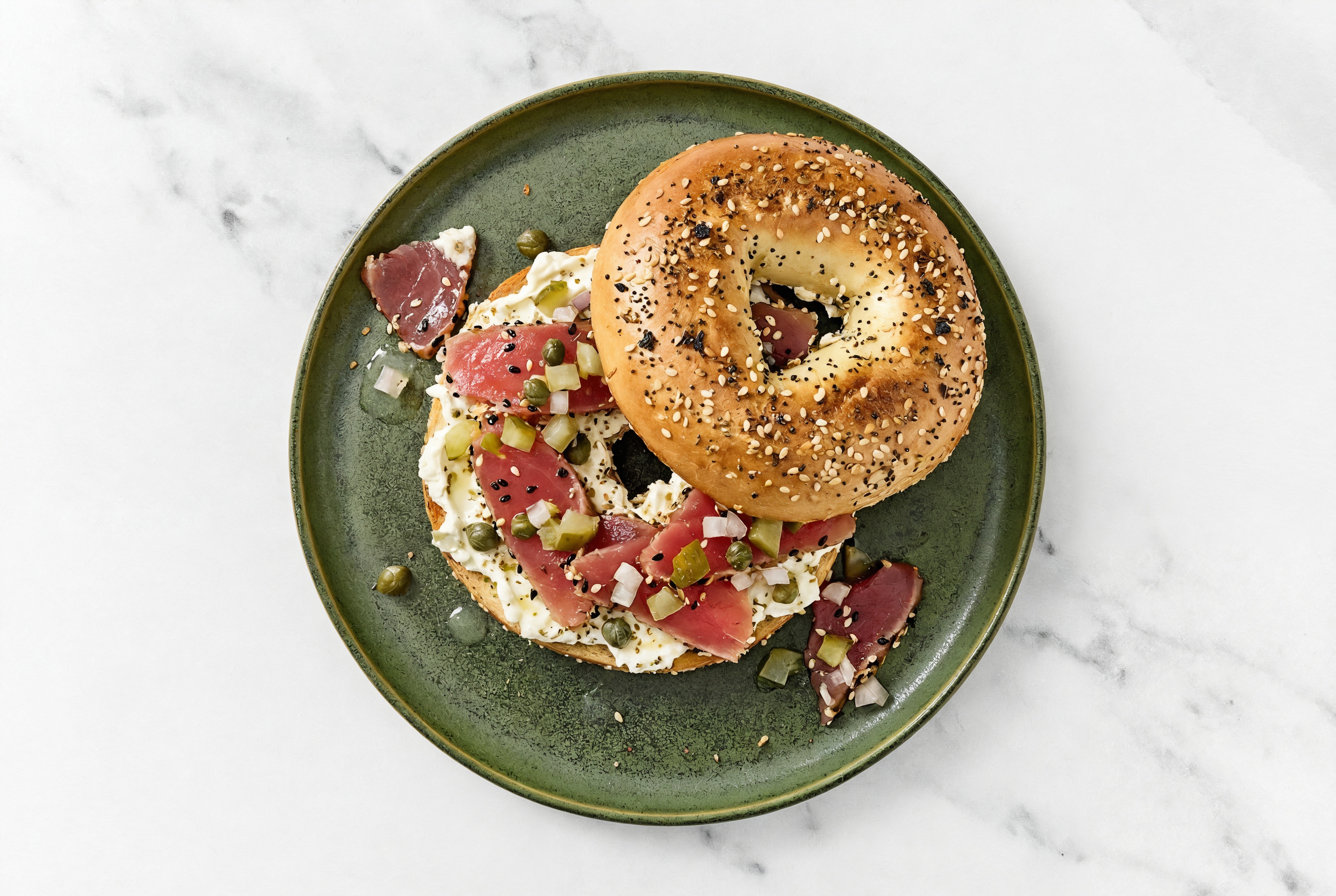Za'atar + Dill Chopped Cream Cheese