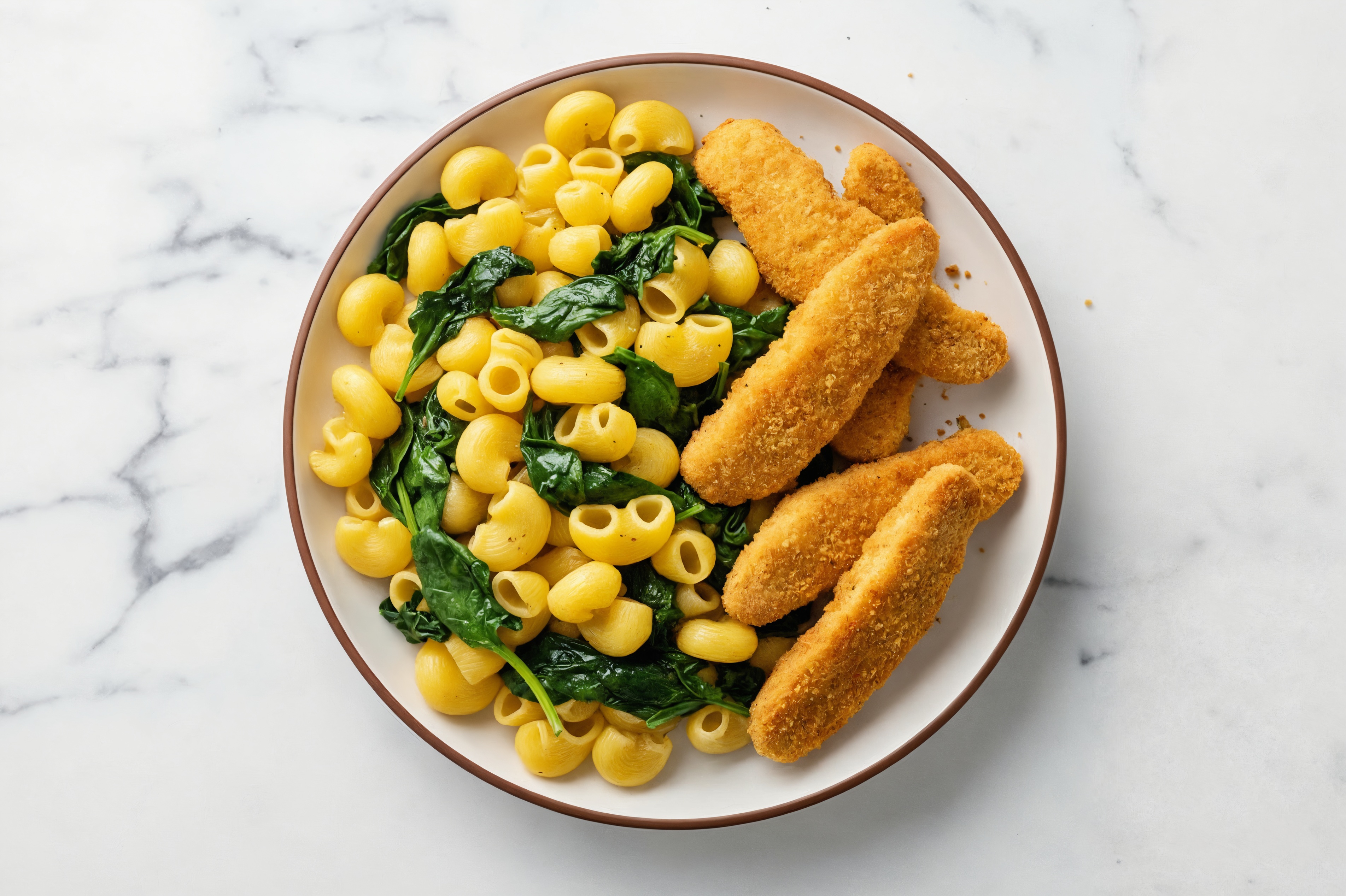 Chiocciole + Chick'n Tenders with Spinach + Lemon Melt Organic Cold-Pressed Plant Butter