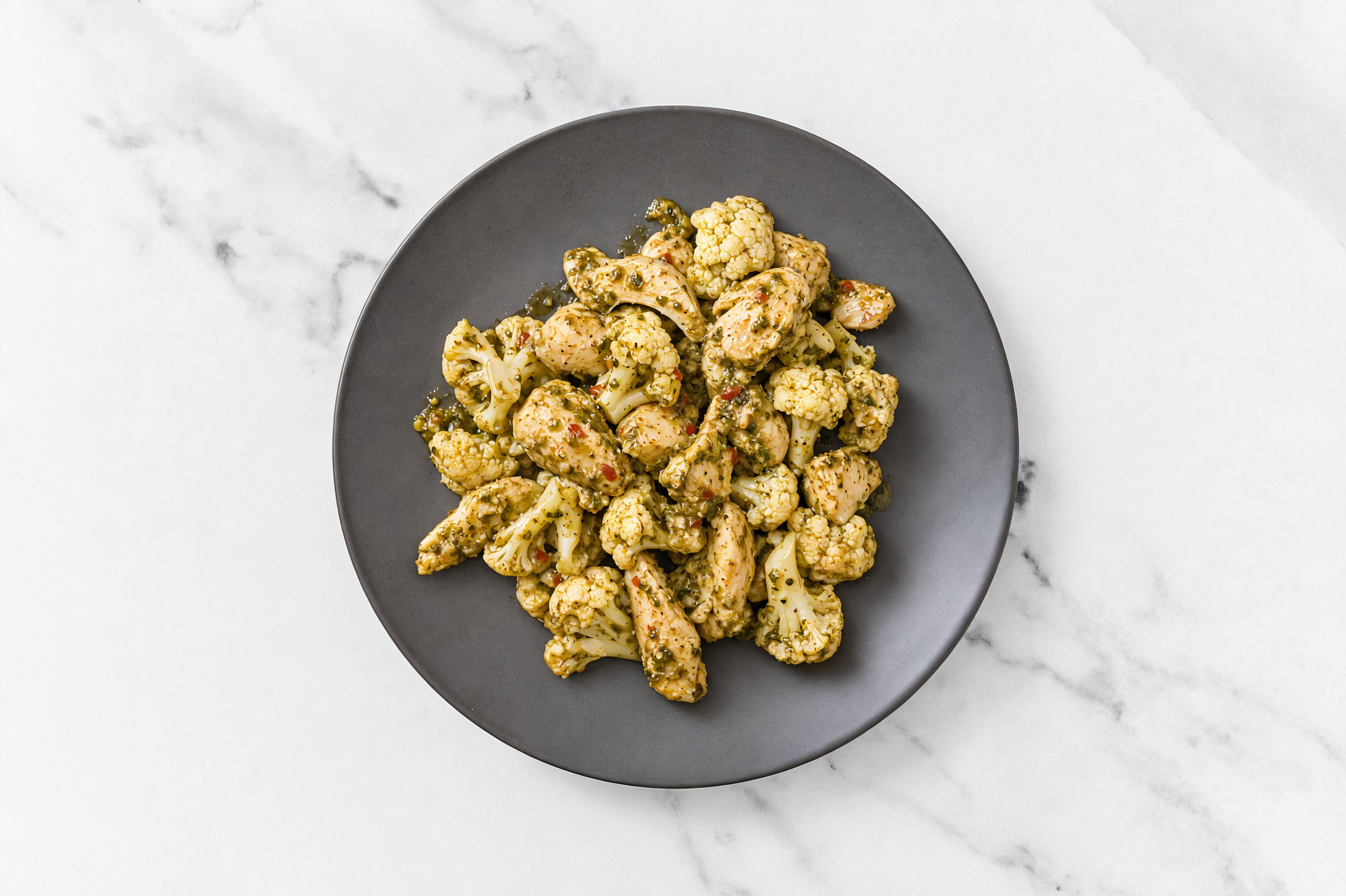 Cilantro Lime Chicken 'n Cauliflower Bowl