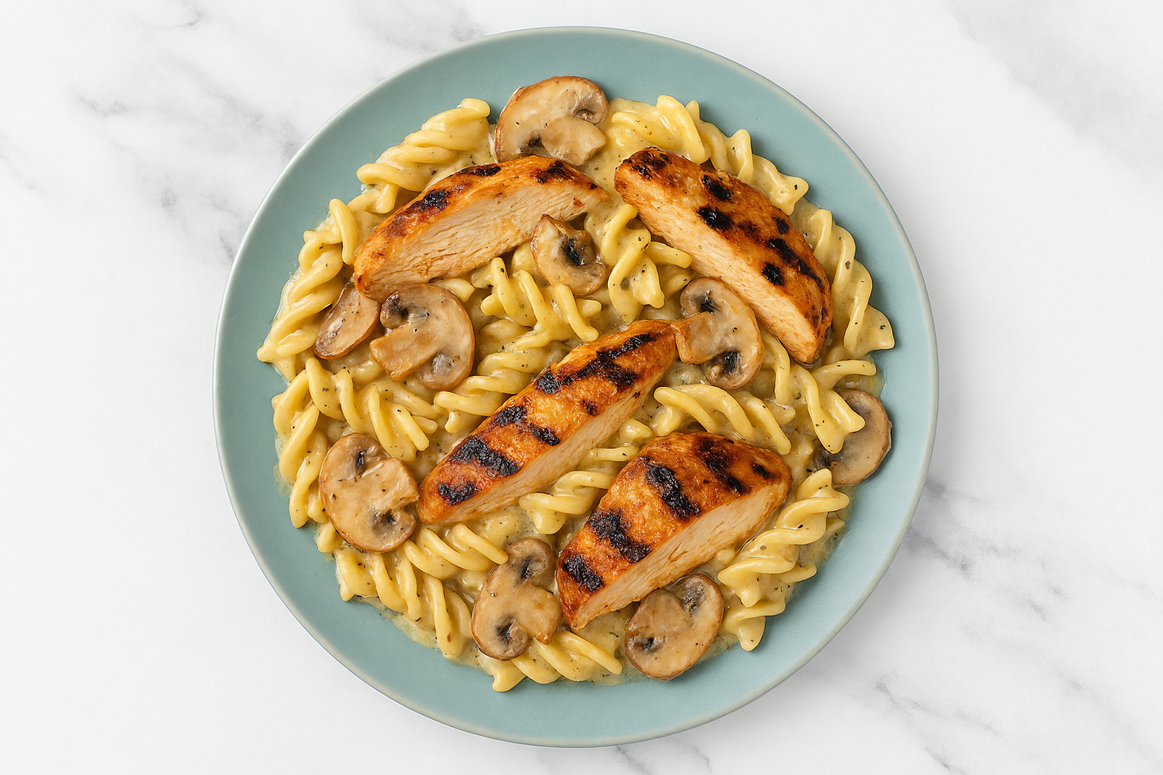 Gluten-Free Blackened Chicken Herb Cream