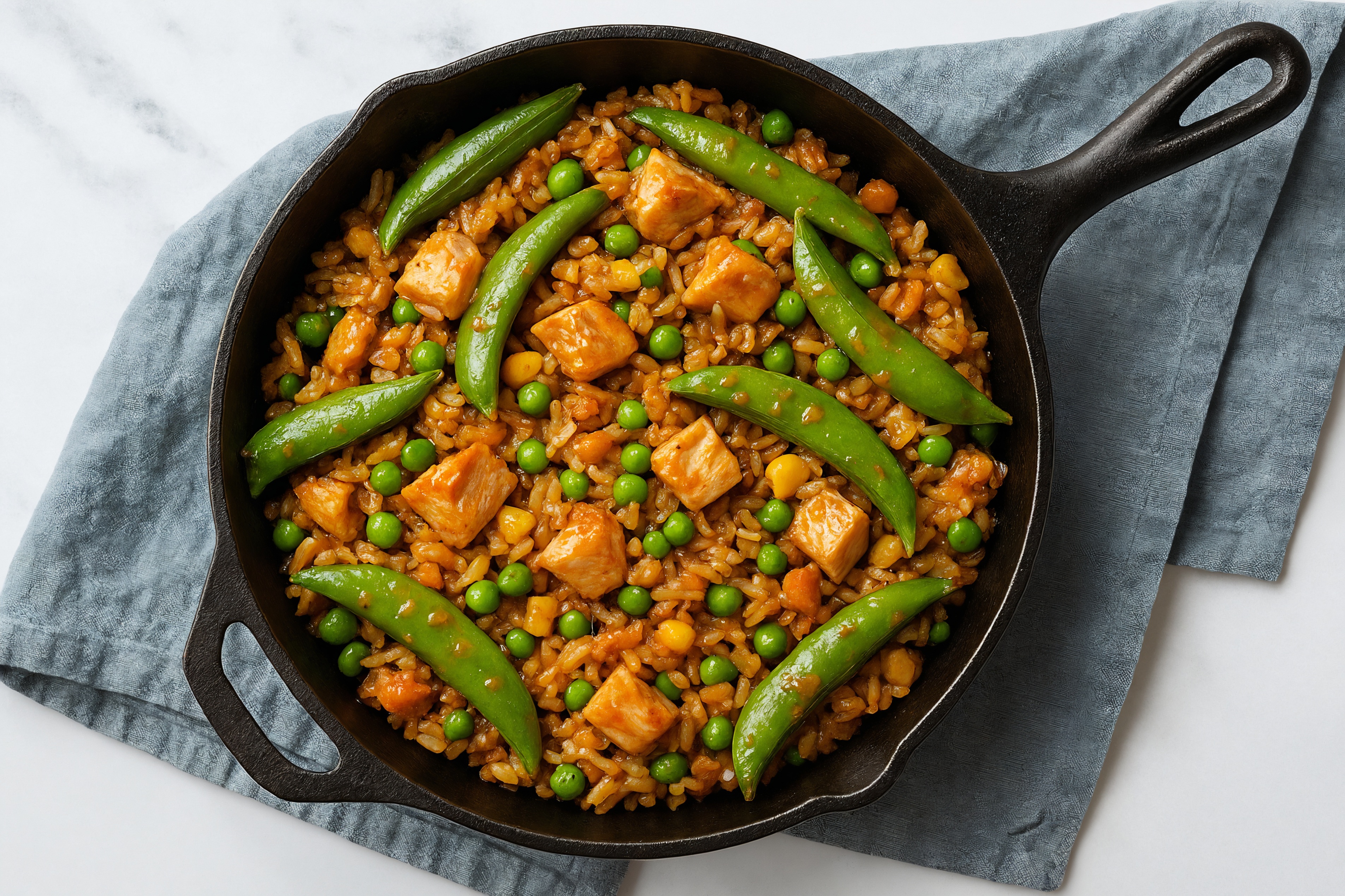 Chili Lime Chicken Fried Rice