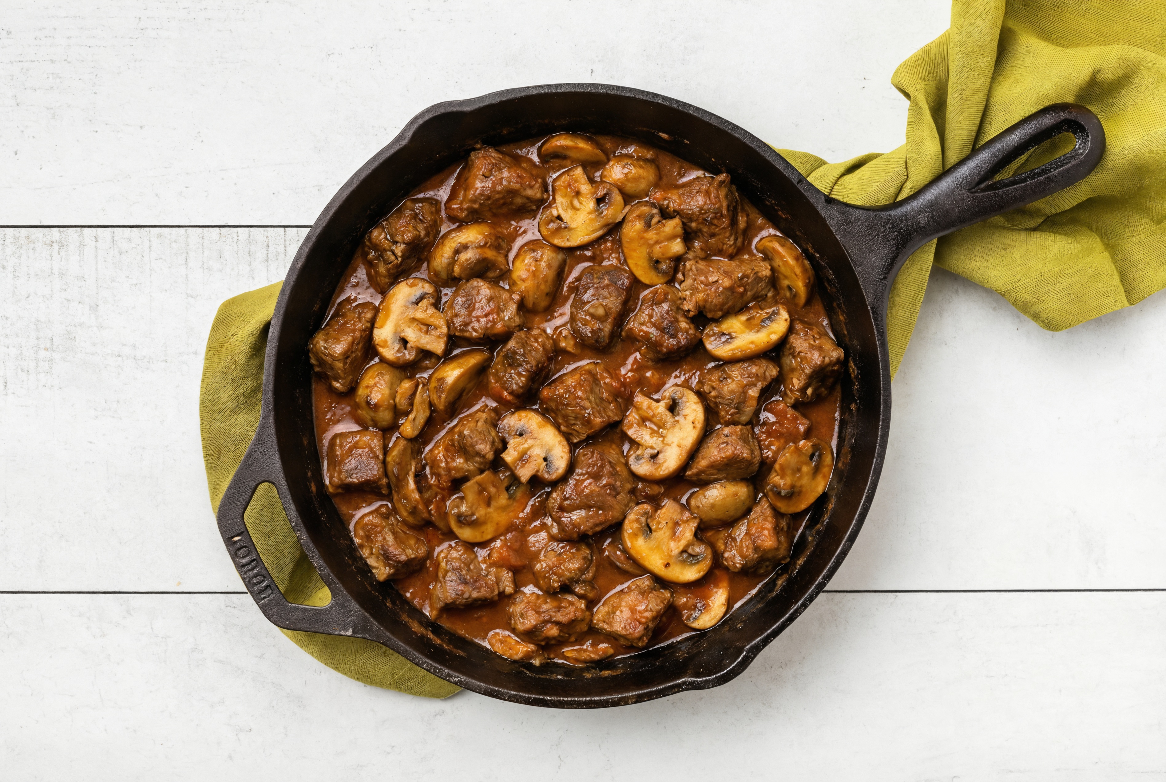 Spicy Vindaloo Beef Stir-Fry with Mushrooms