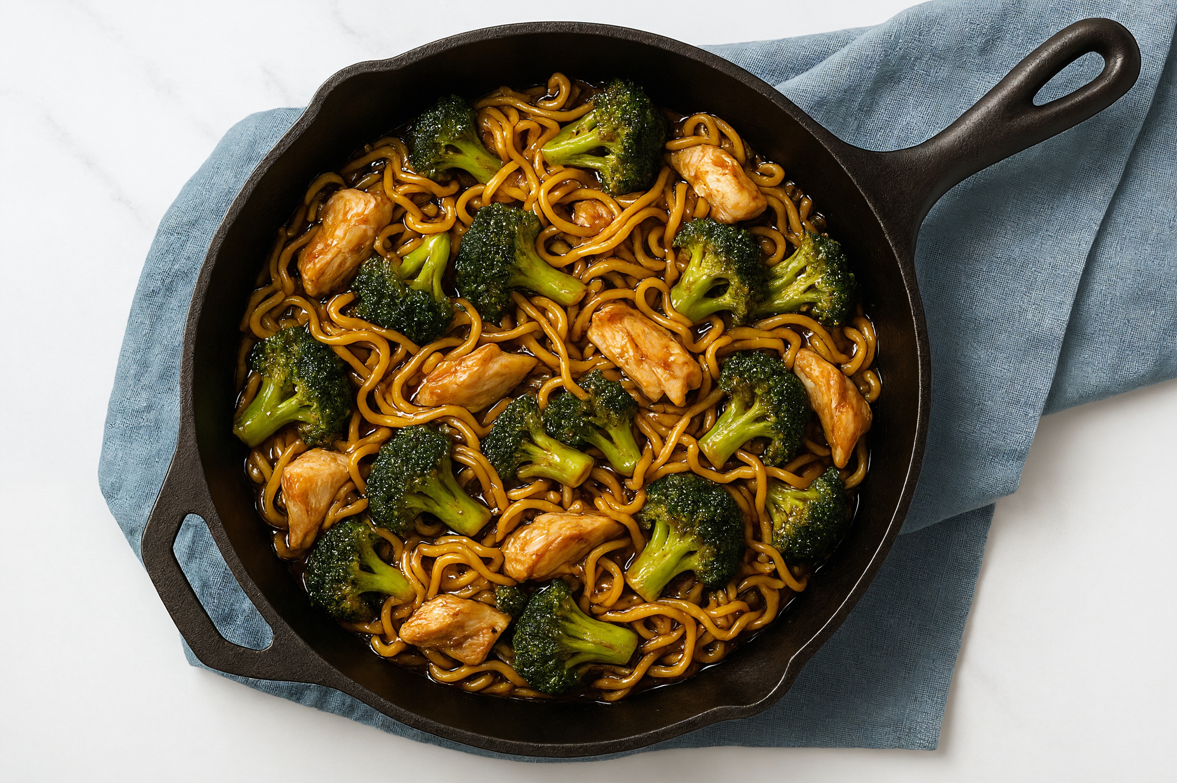 Teriyaki Chicken + Organic Broccoli Noodles