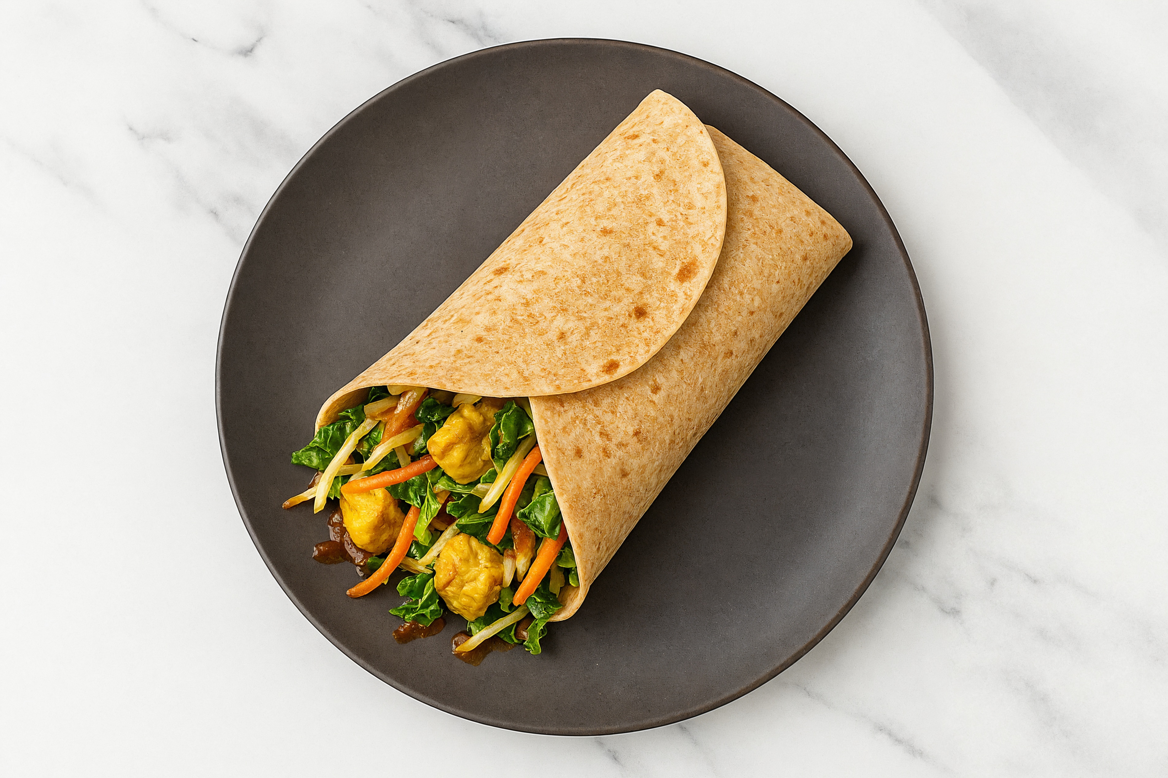Whole Grain Sesame Ginger Tofu + Superblend Wrap