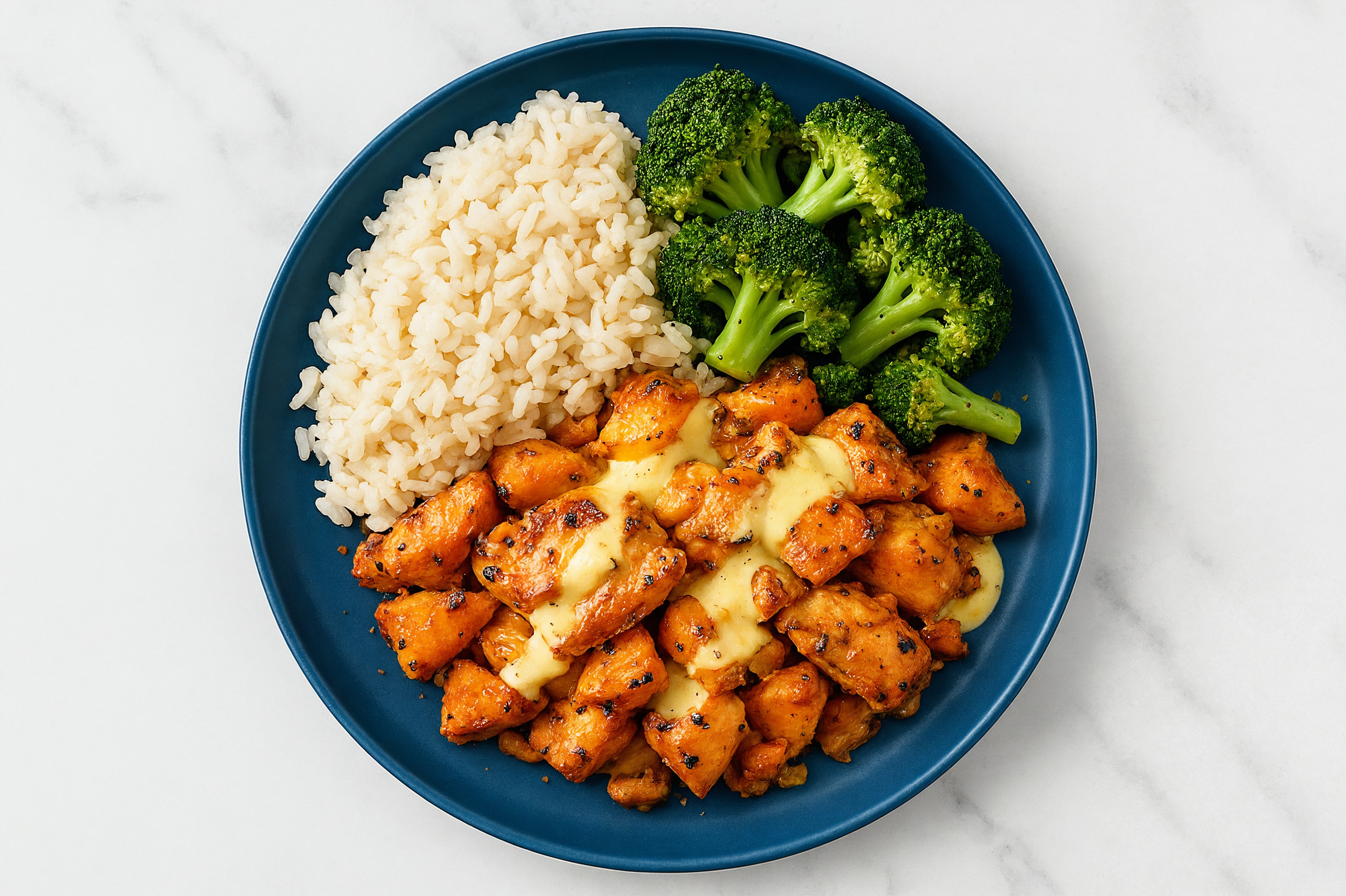 Classic Chicken Dinner with Long Grain White Rice
