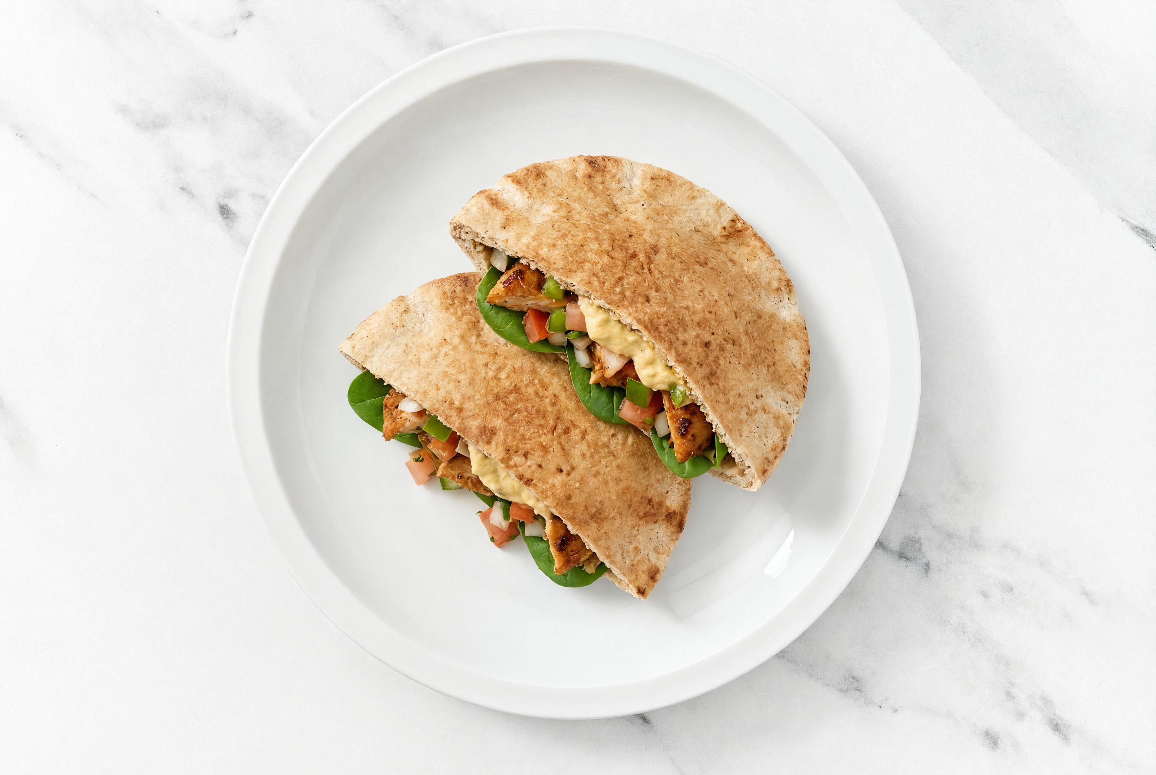 Extra-Fresh Chicken French Onion Hummus Whole Grain Pita Pockets Pocket