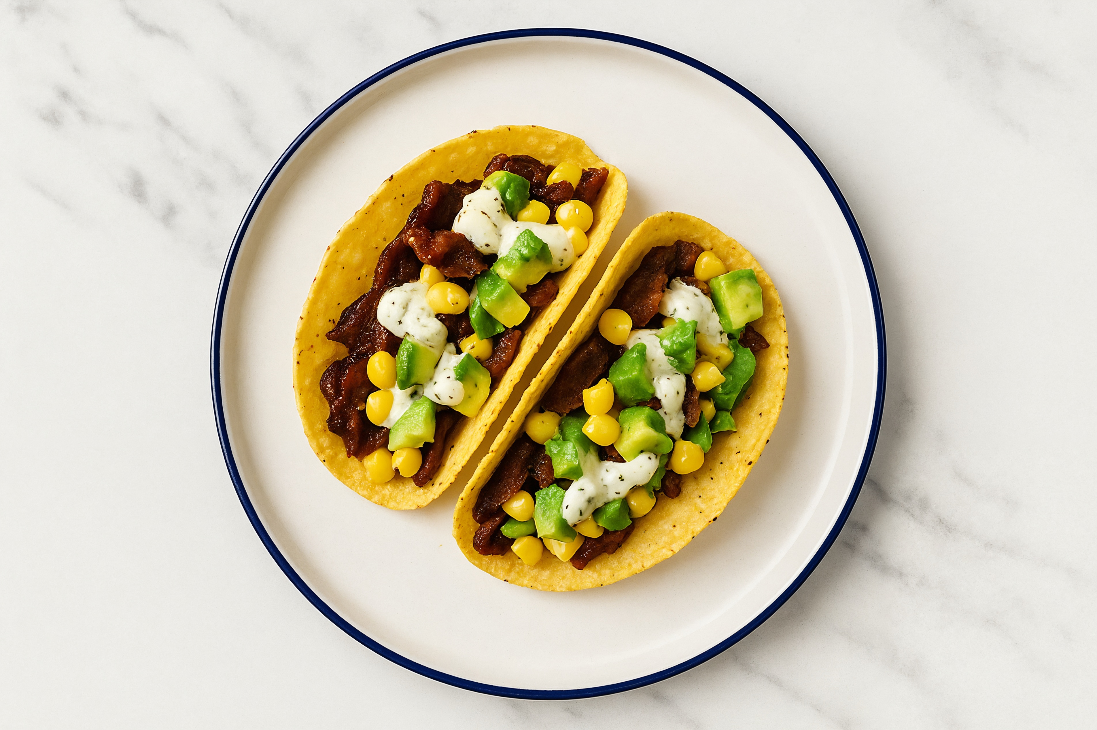 Plant-Packed Creamy Ranch Maiz Corn Taco Shells + MyBacon Tacos