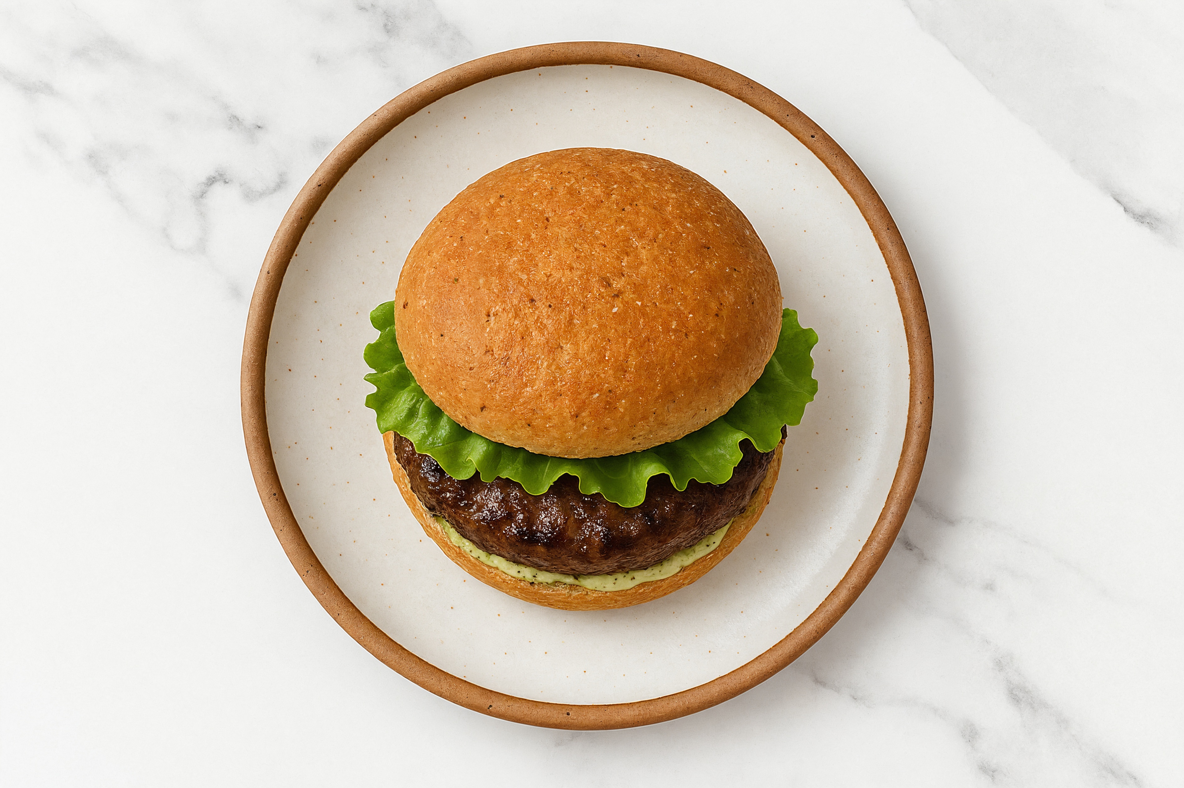 Green Goddess Wagyu Beef Burger