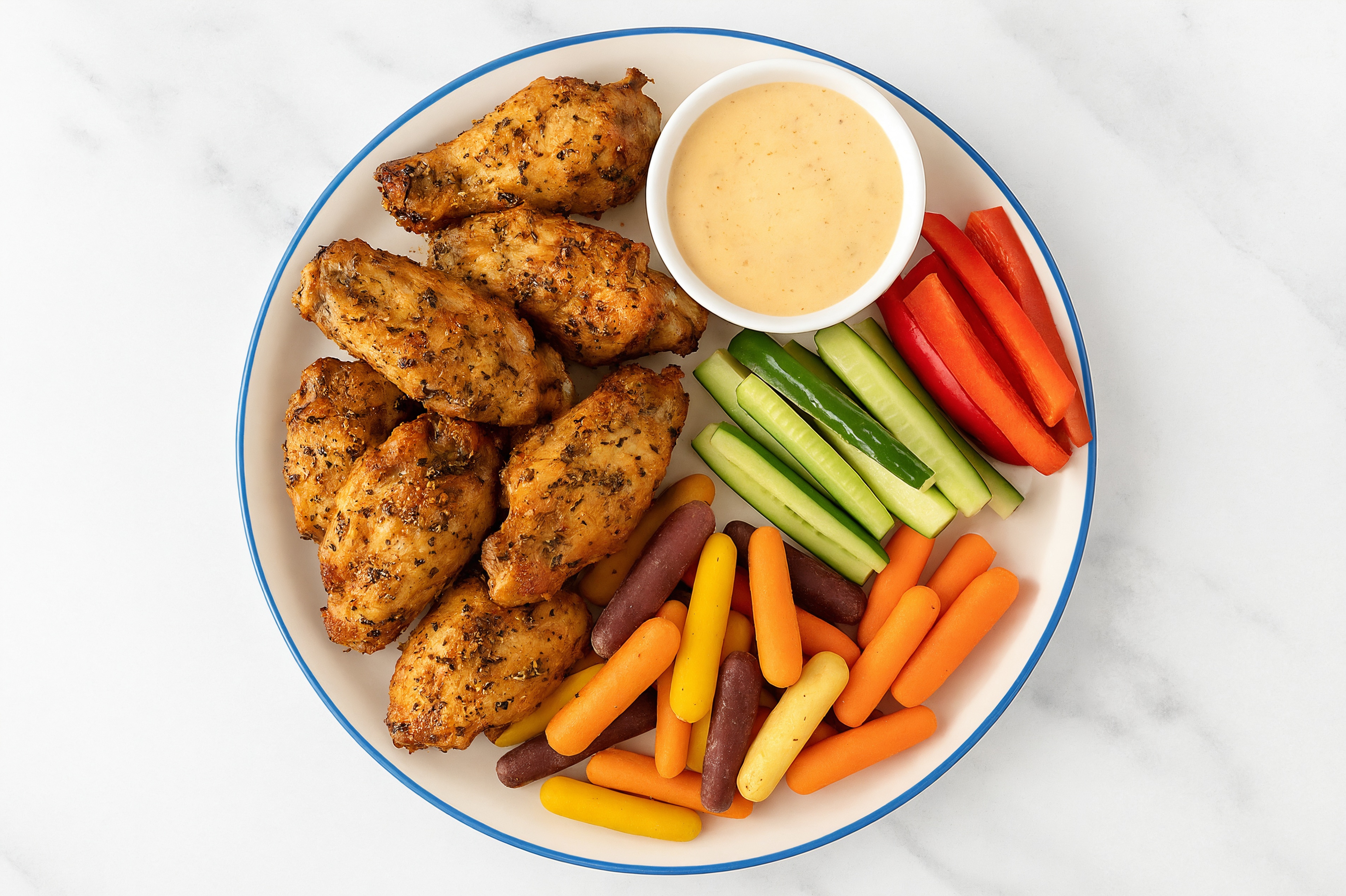 Crispy Buffalo Oven Wings