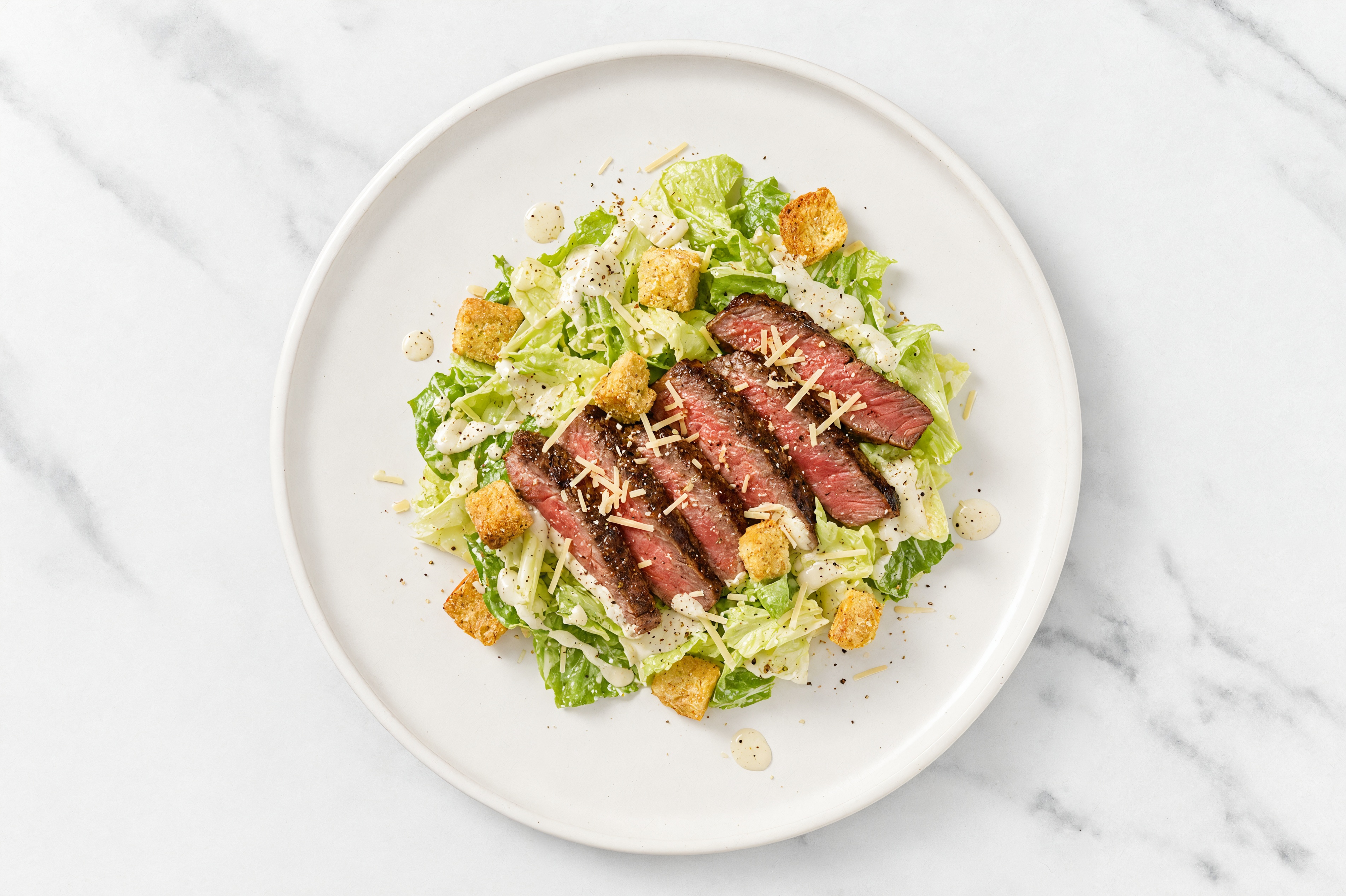 Strip Steak Caesar Salad