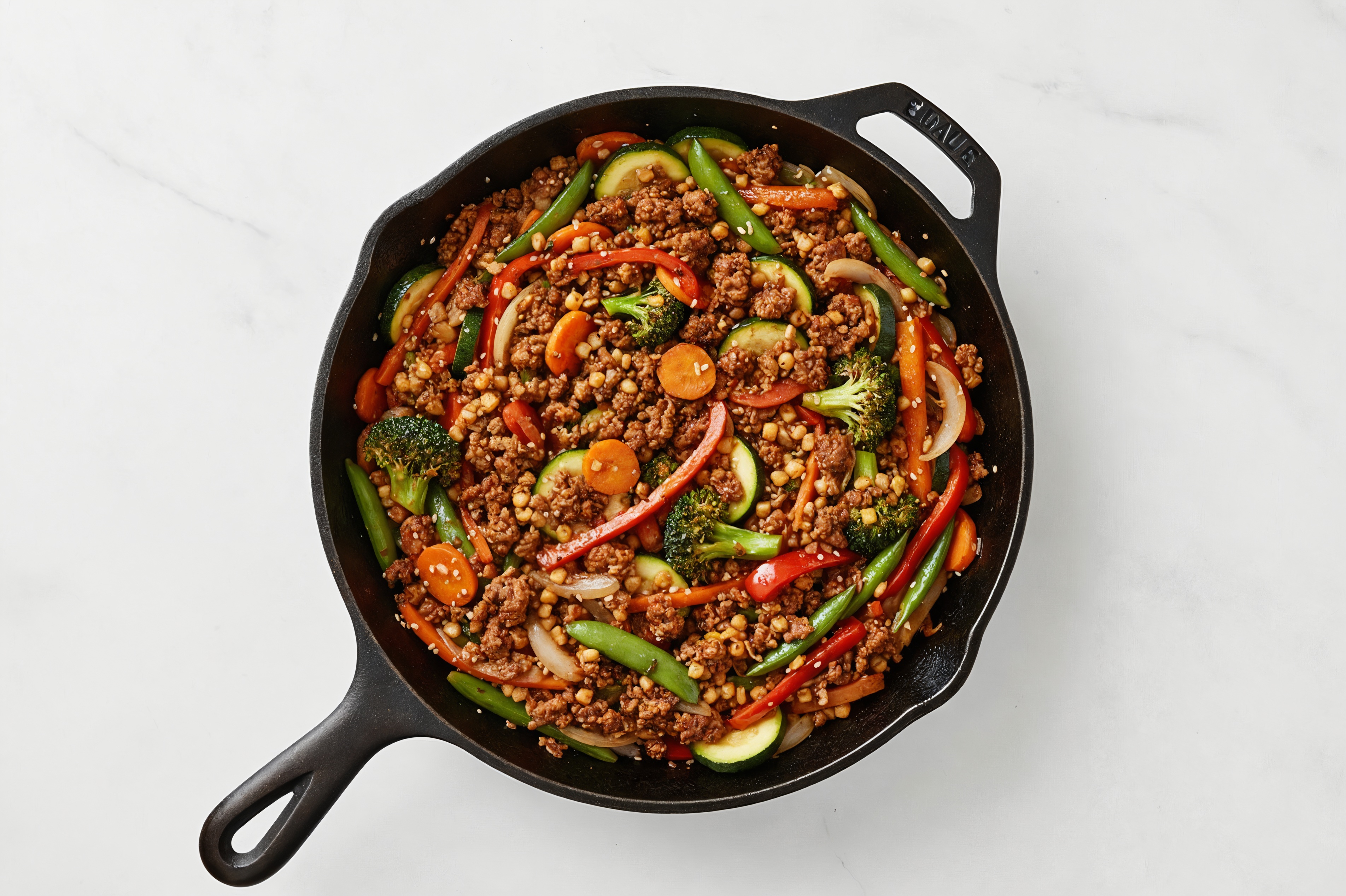 Japanese BBQ Beyond Meat Stir-Fry