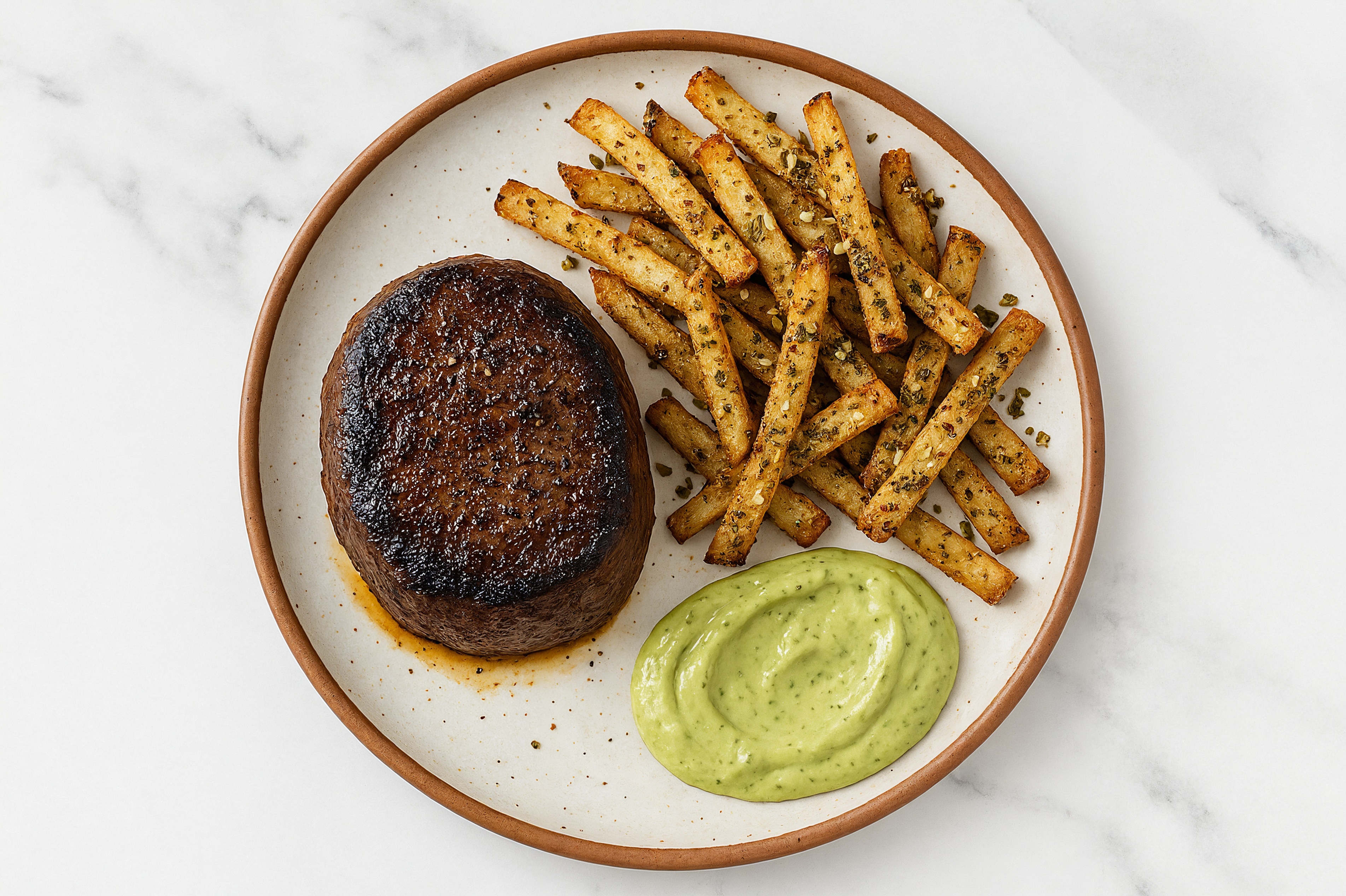 Wagyu Filet Mignon with Baked Potato