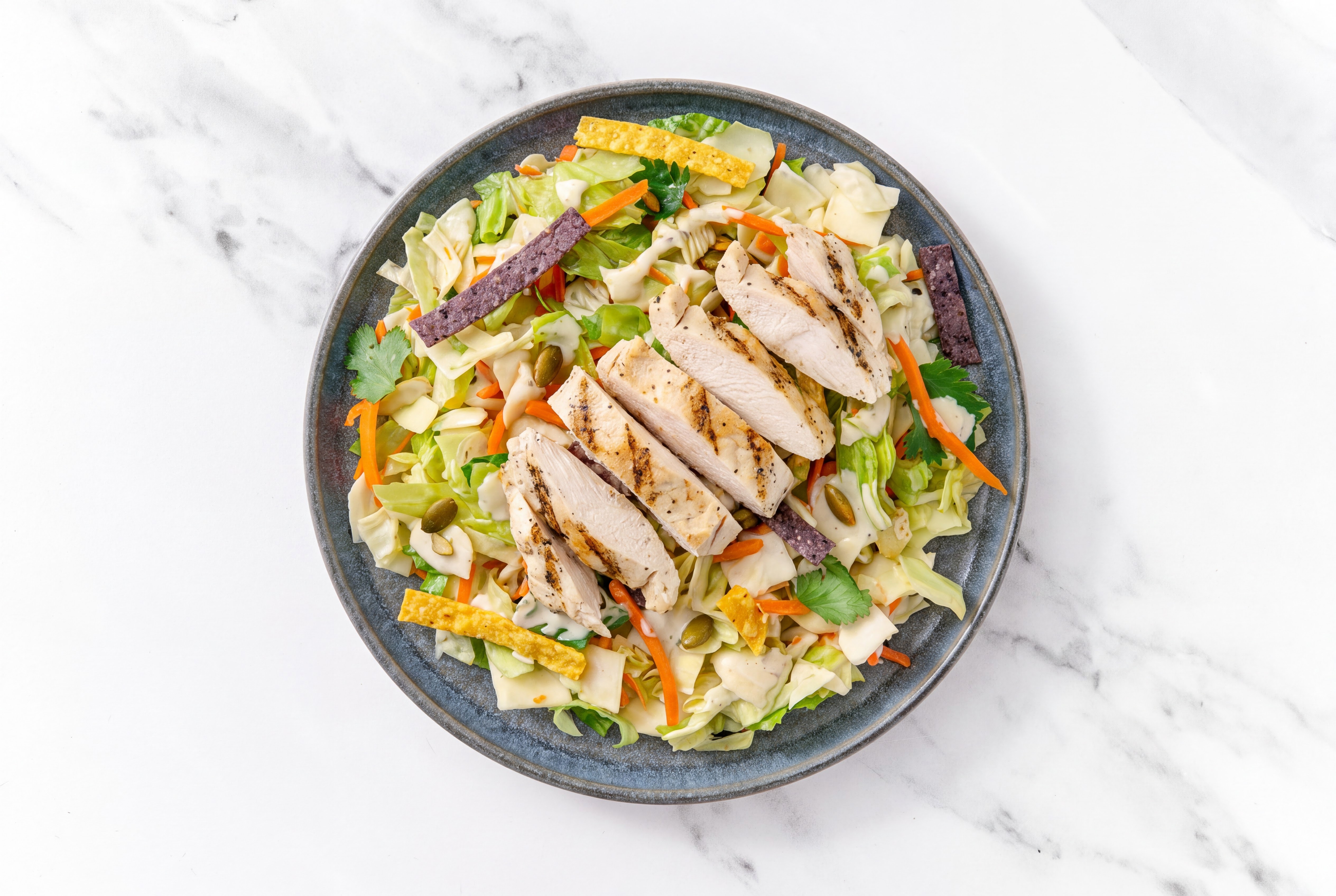 Southwest Seasoned Grilled Chicken Breast Chopped Salad