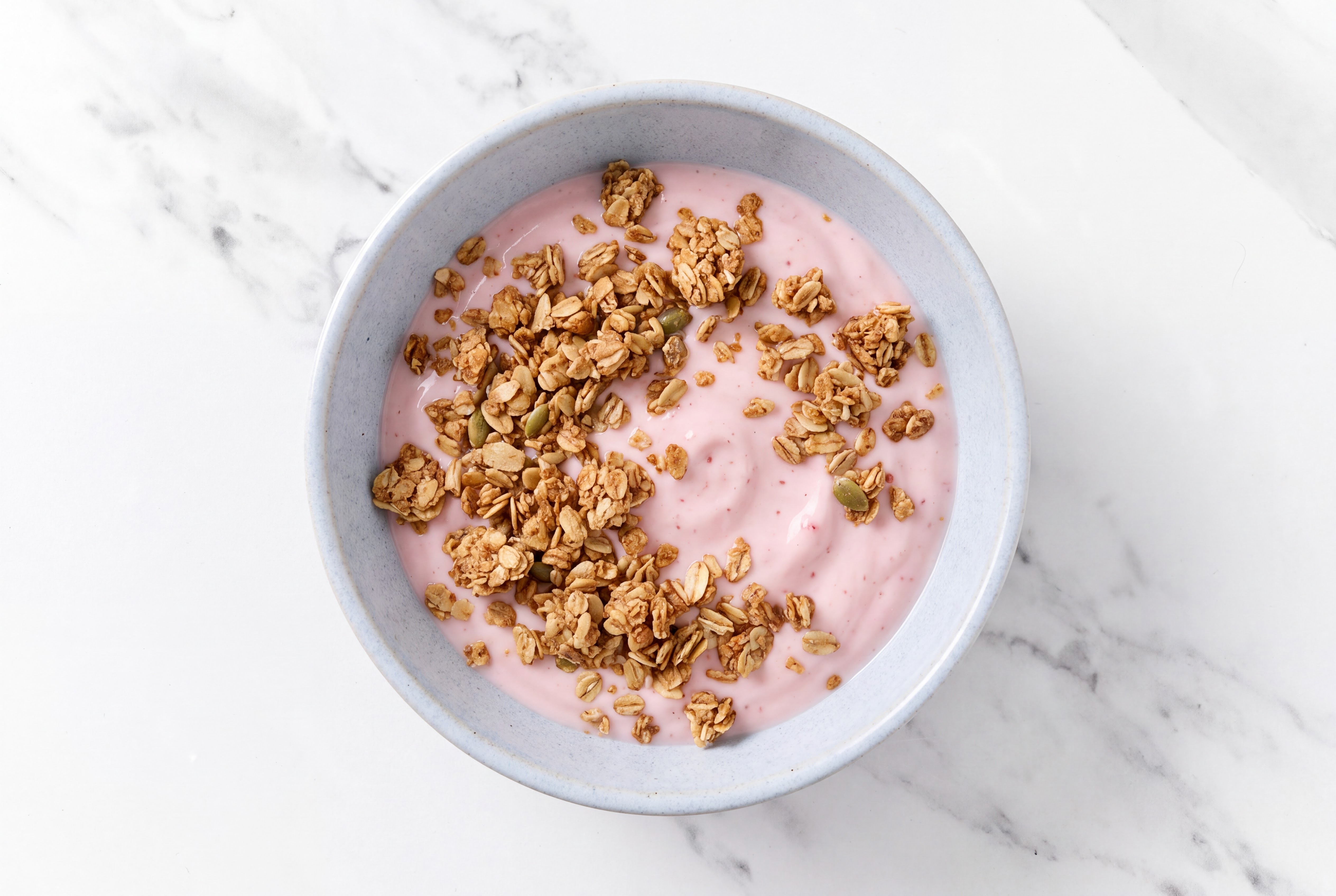 Strawberry Yogurt + Granola