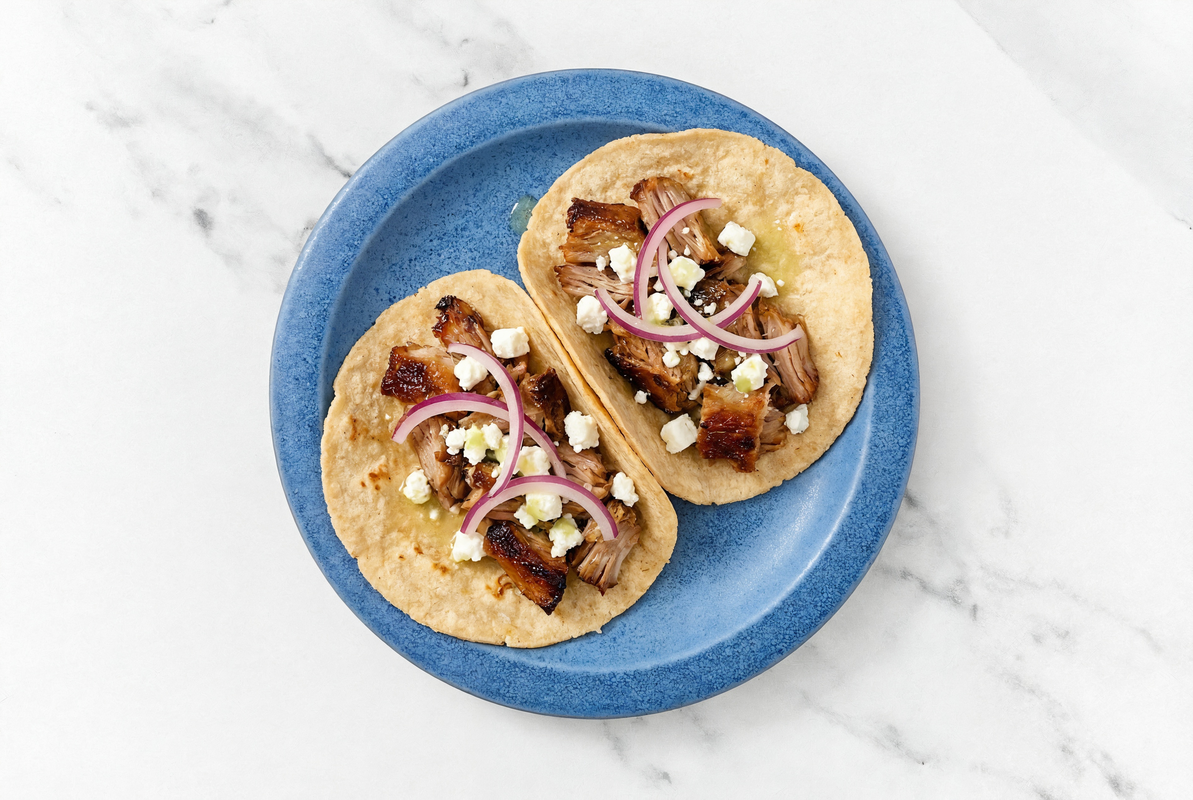 Hearty Taco Truck Style Pork Tacos
