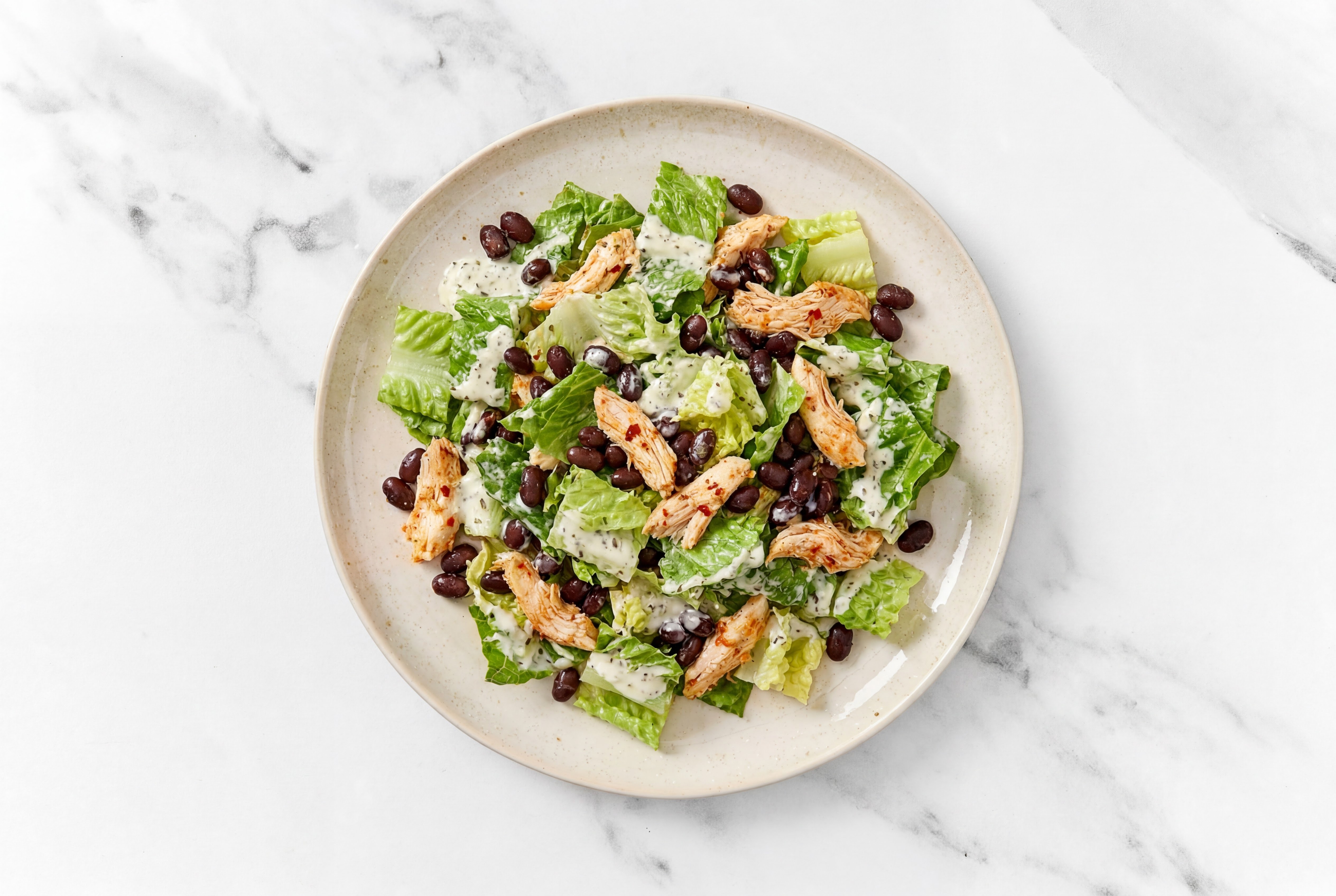 Chile Limon Chicken Ranch Salad