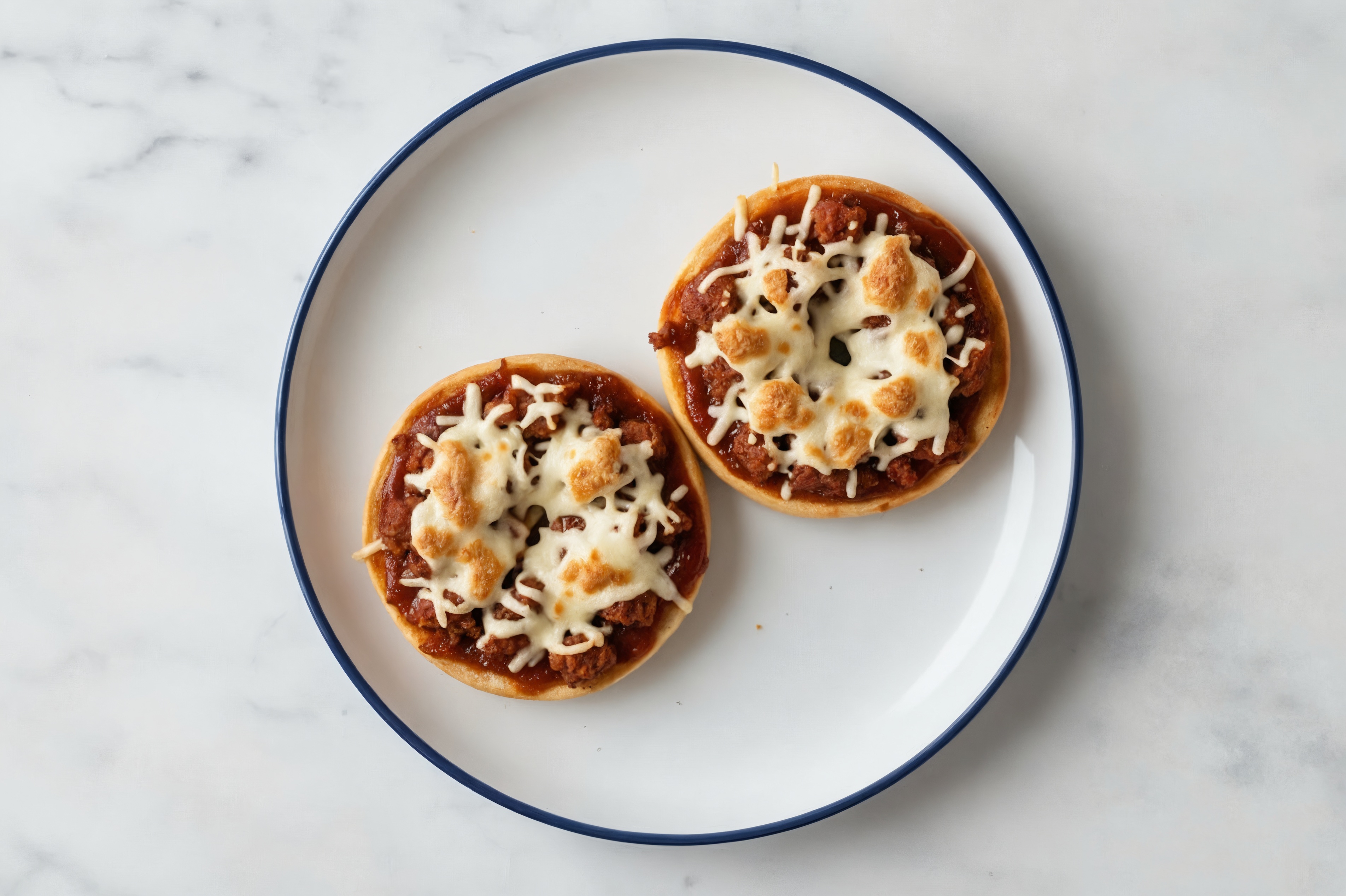 BBQ Turkey Sausage Pizza Gluten-Free Plain Bagels