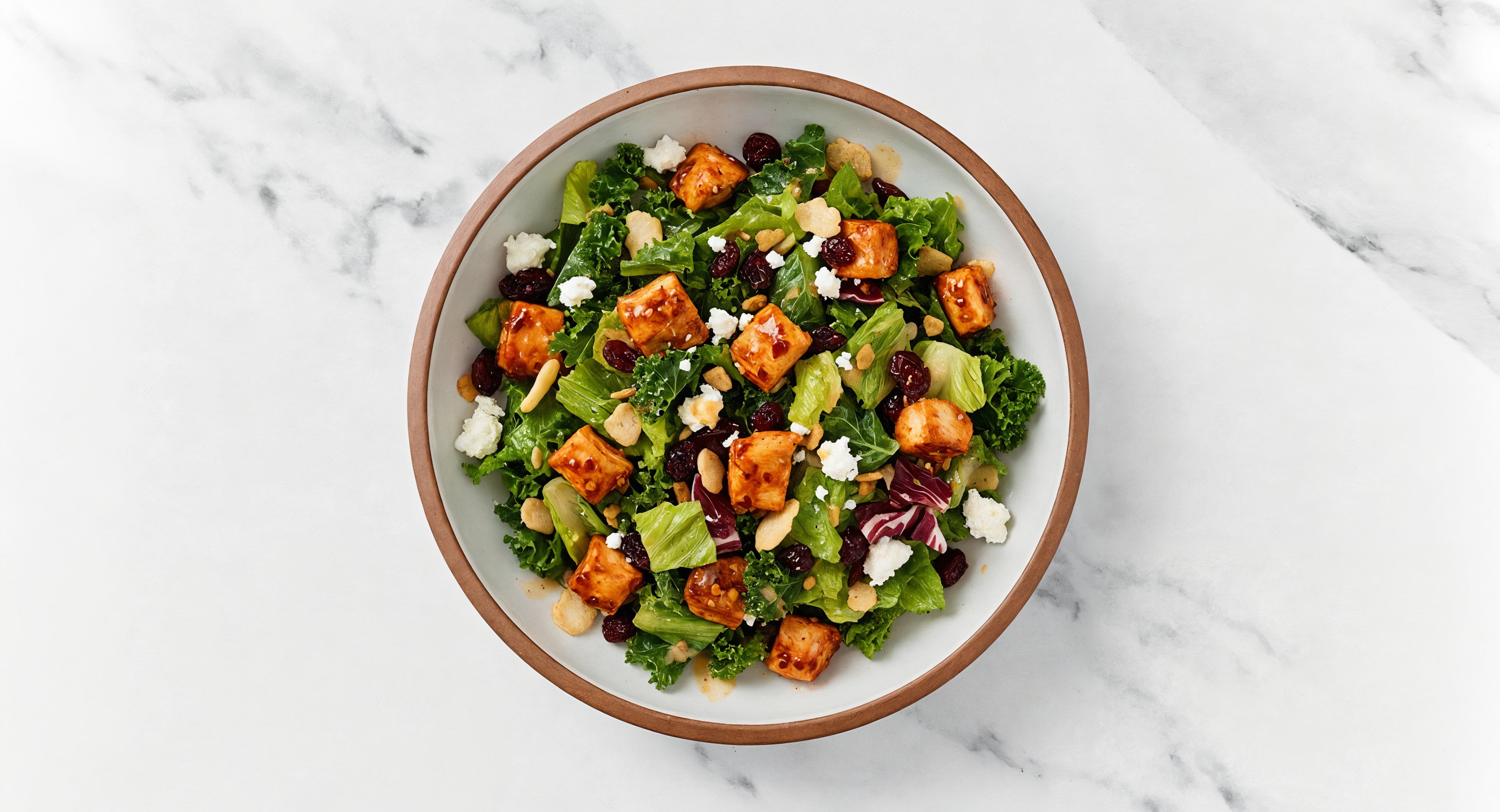 Sweet Chili Chicken + Sheep Cheese Salad