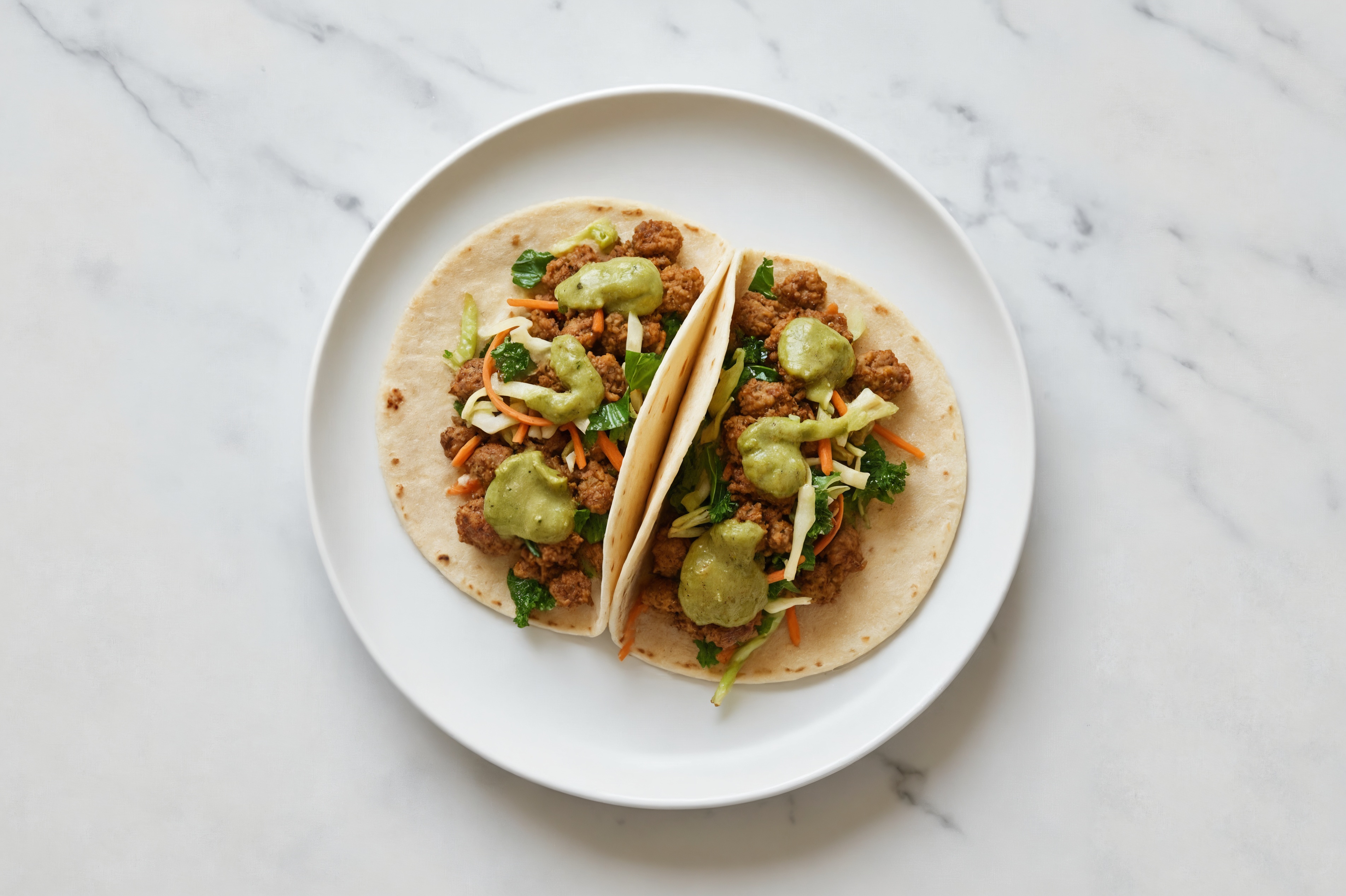 Zesty Spicy Beyond Meat Tacos