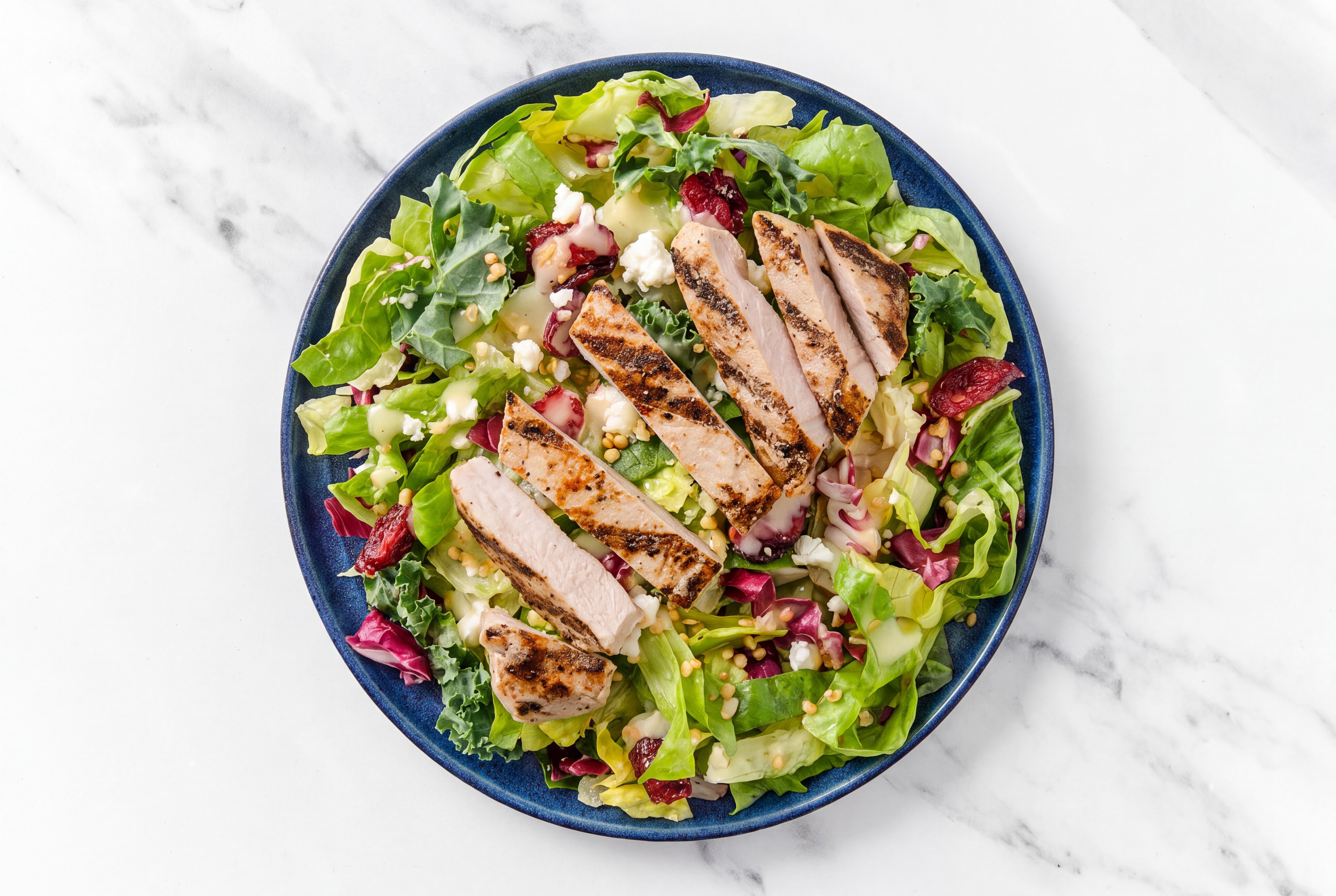 Herby Pork Chop Citrus Chopped Salad