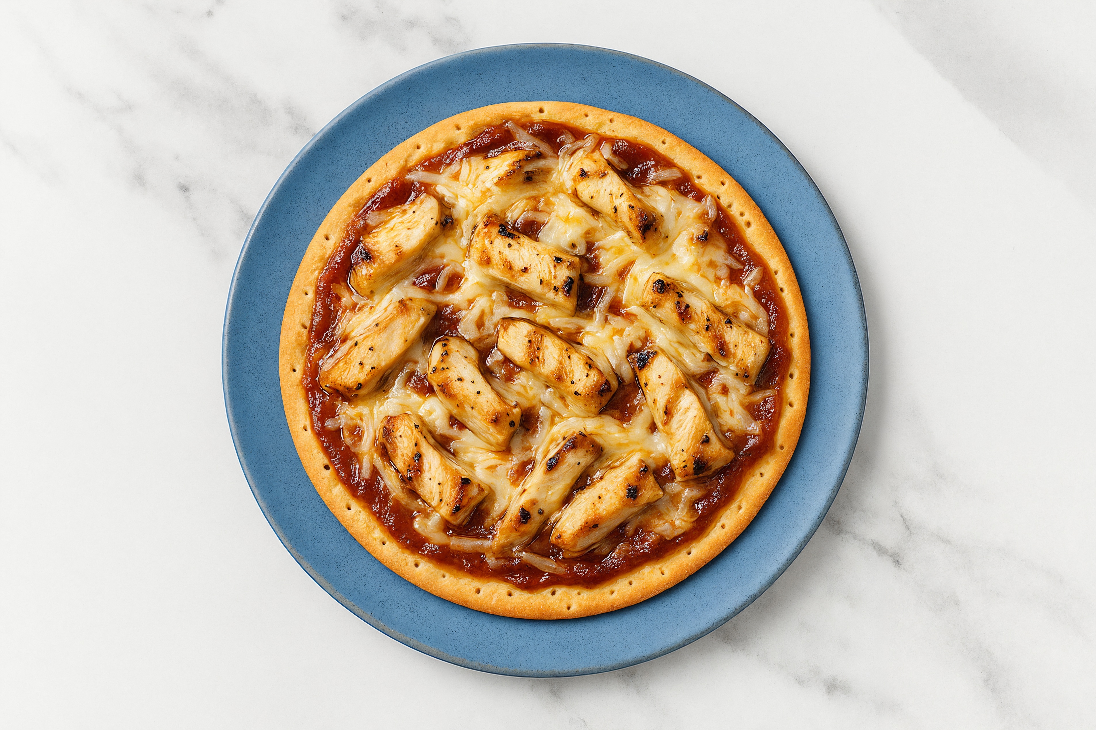 BBQ Grilled Chicken Gluten-Free Pizza with Original BBQ