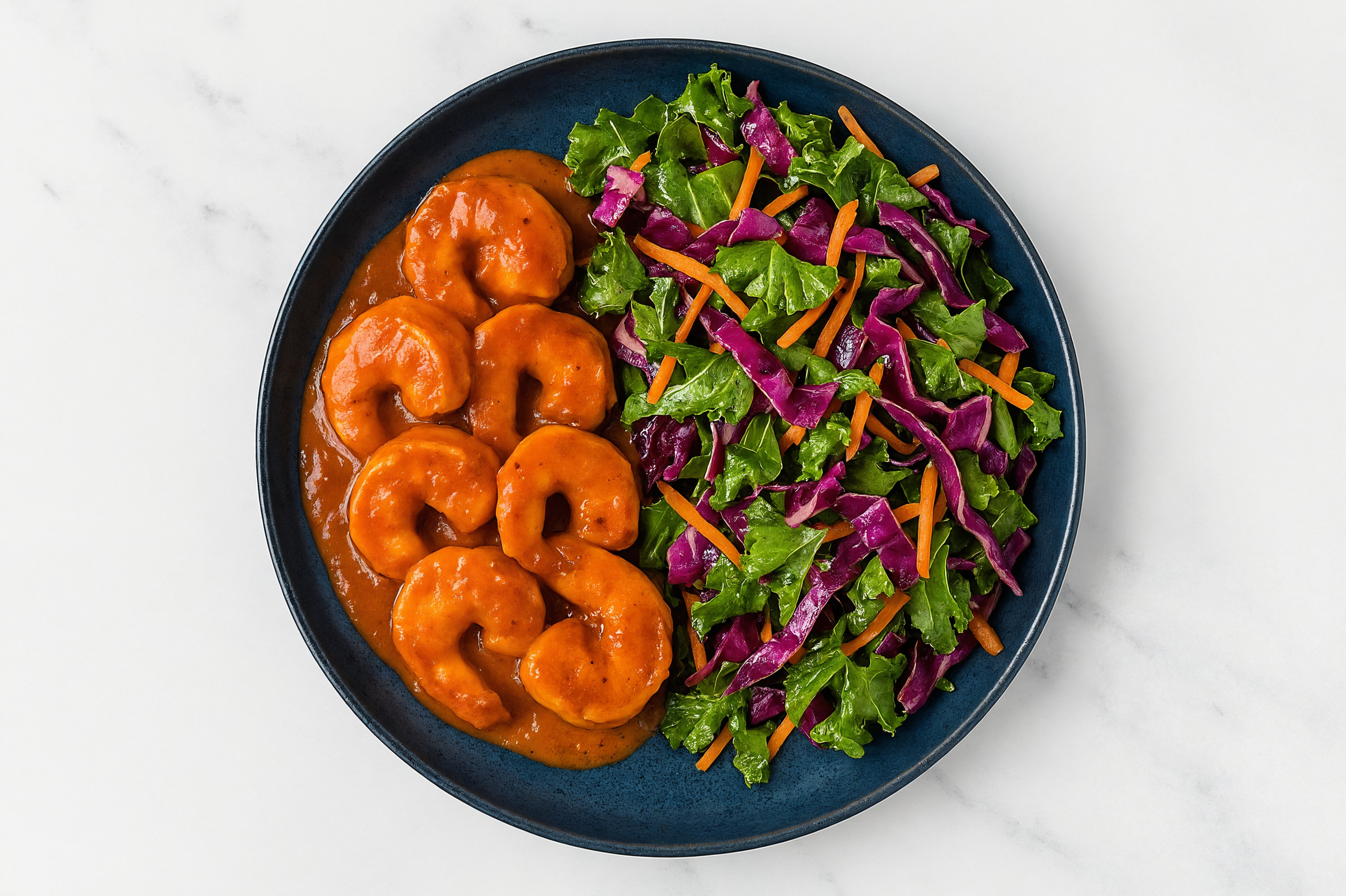 Rainbow Tikka Masala Jumbo Shrimp Bowl