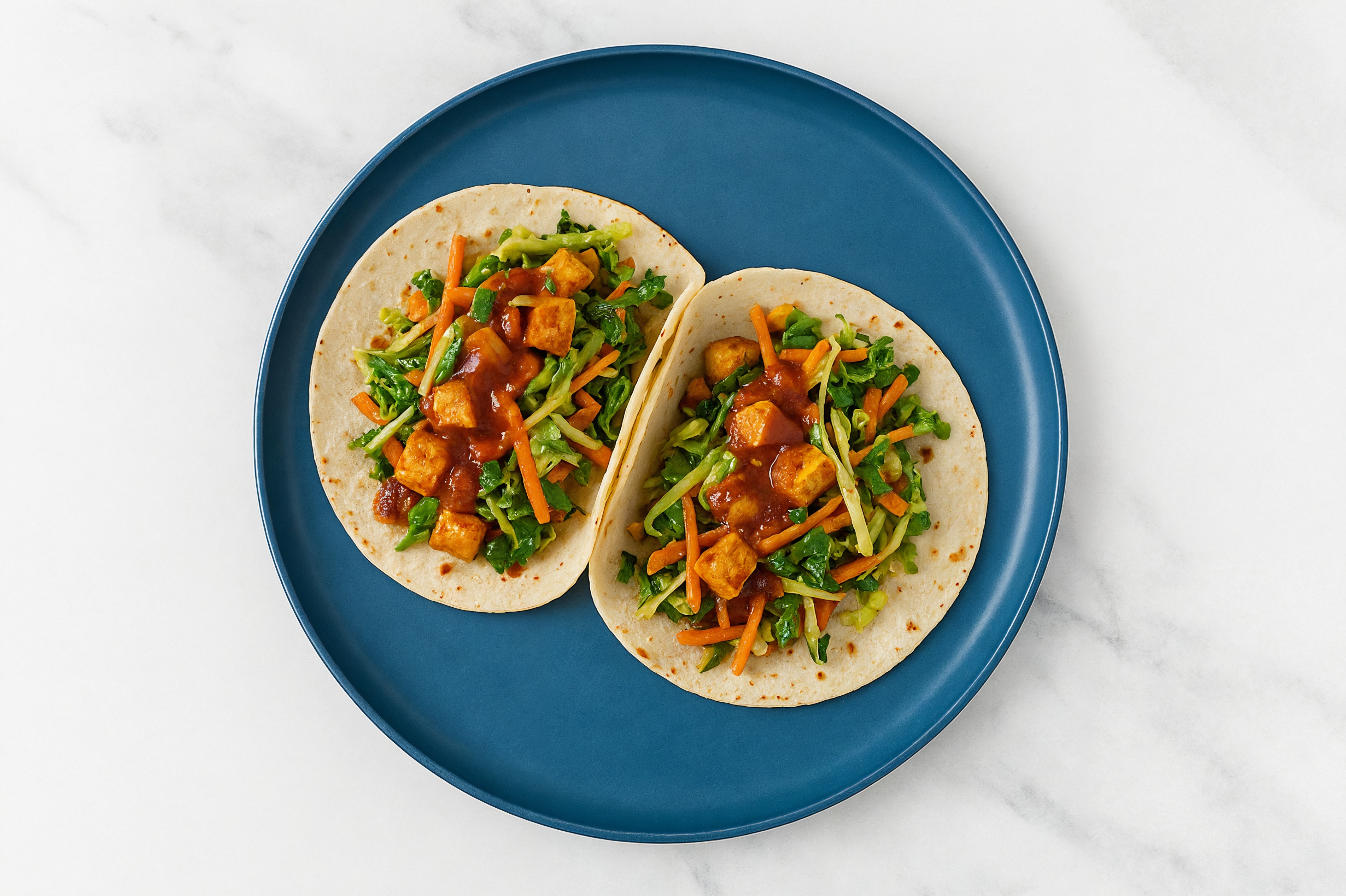 Super Savory Spiced Tofu Bites Tacos