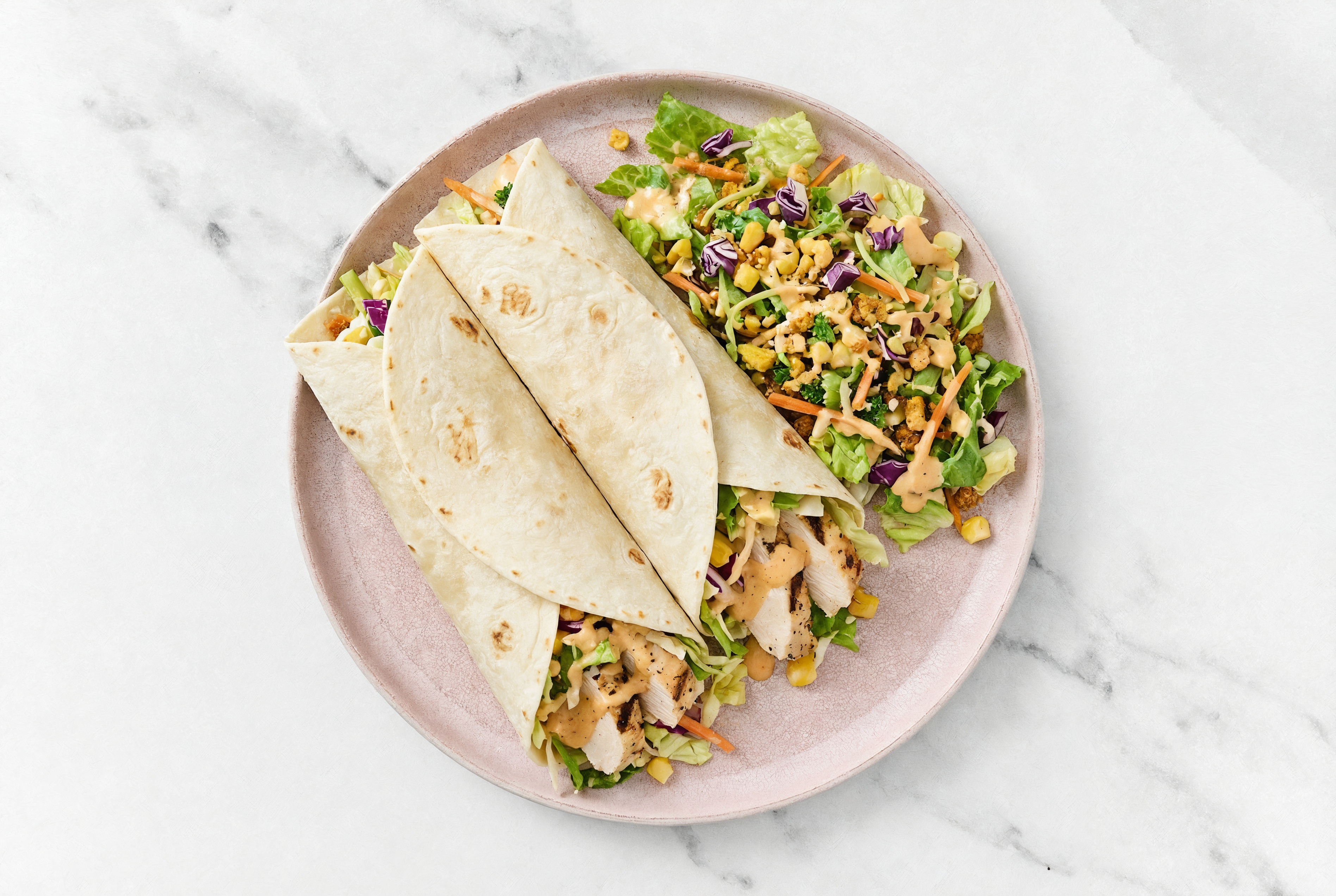 Street Corn Seasoned Grilled Chicken Breast Wraparito