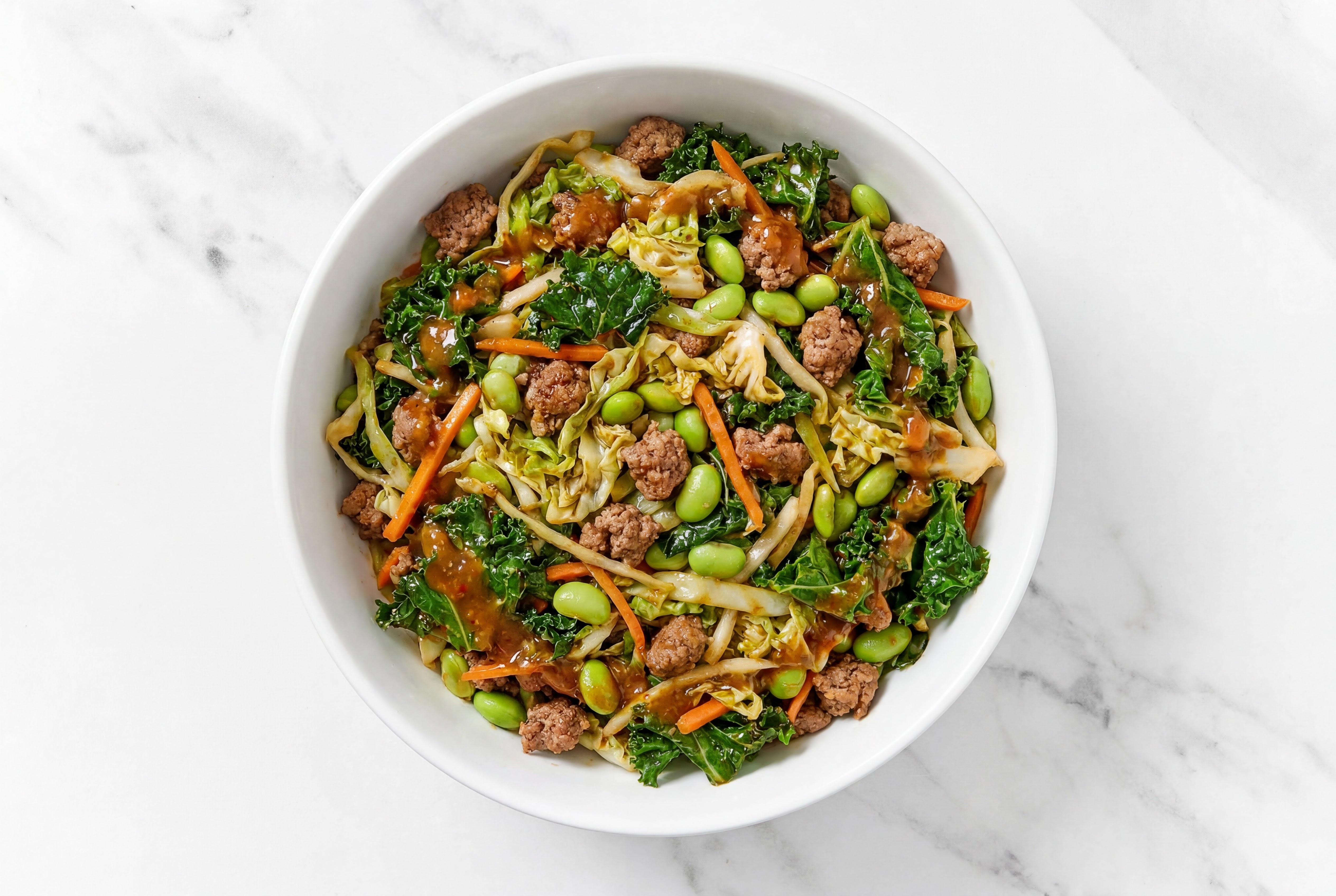 Sesame Ginger Beef Bowl