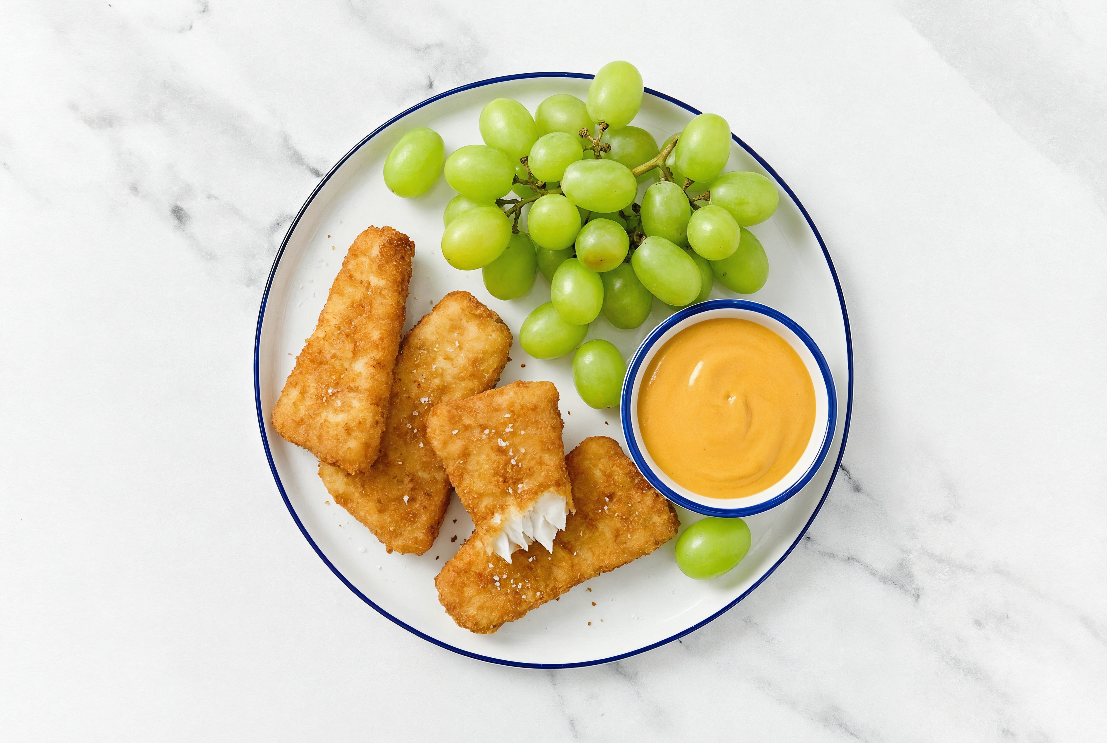 Fish Fingers + Fruit