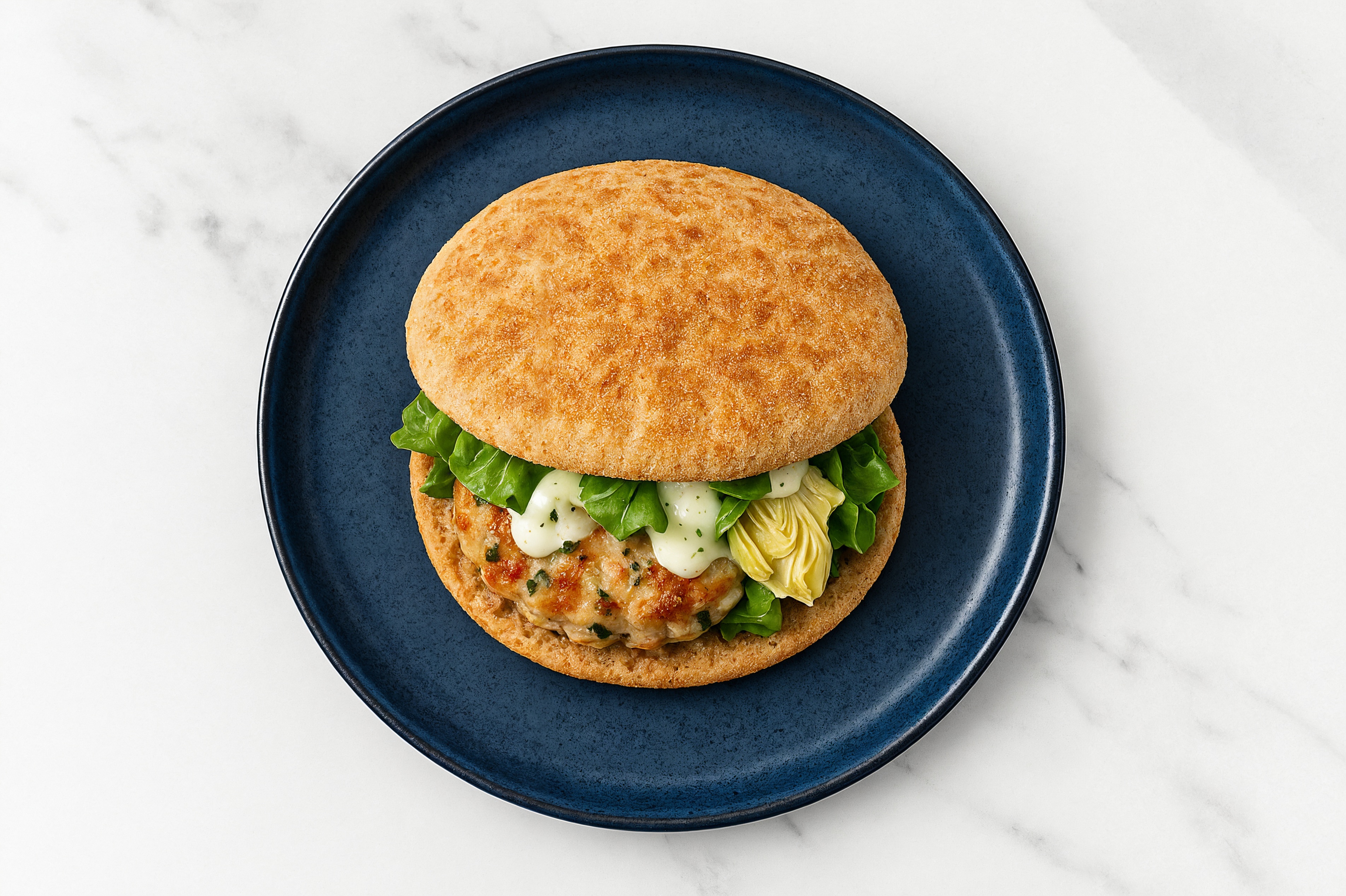  Tangy Bruschetta Chicken + Artichoke Whole Grain Pita Pockets