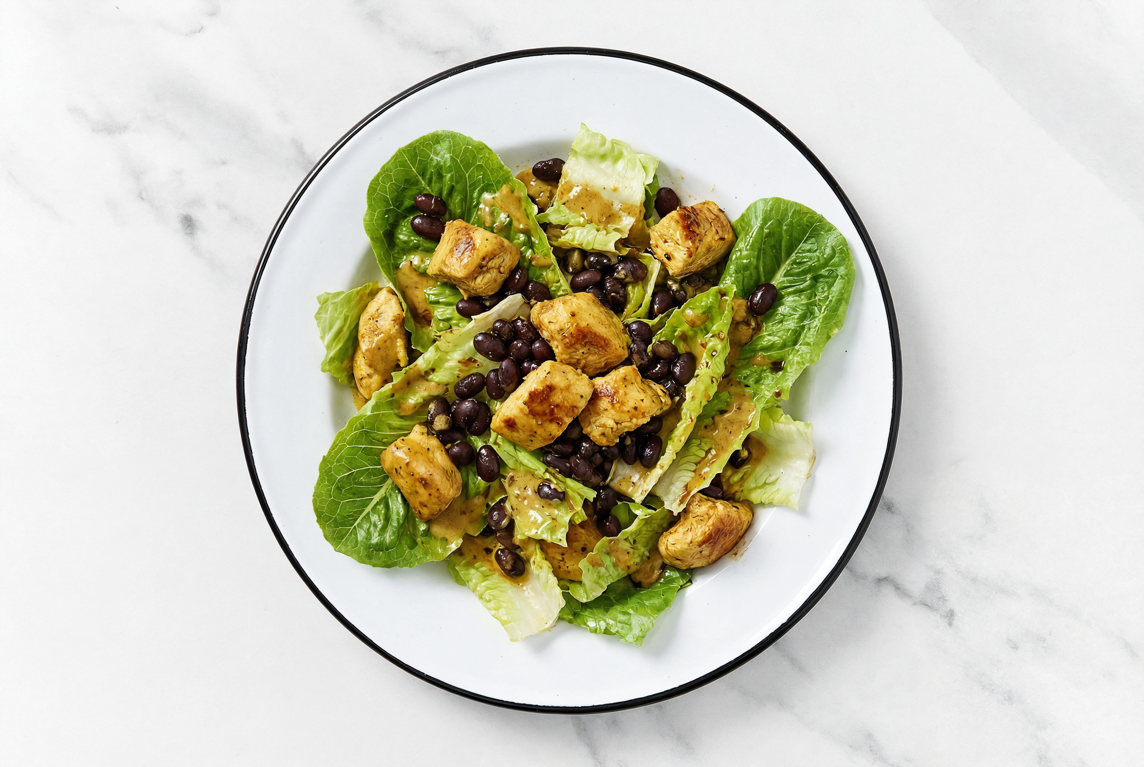 Tikka Masala Chicken + Black Bean Salad