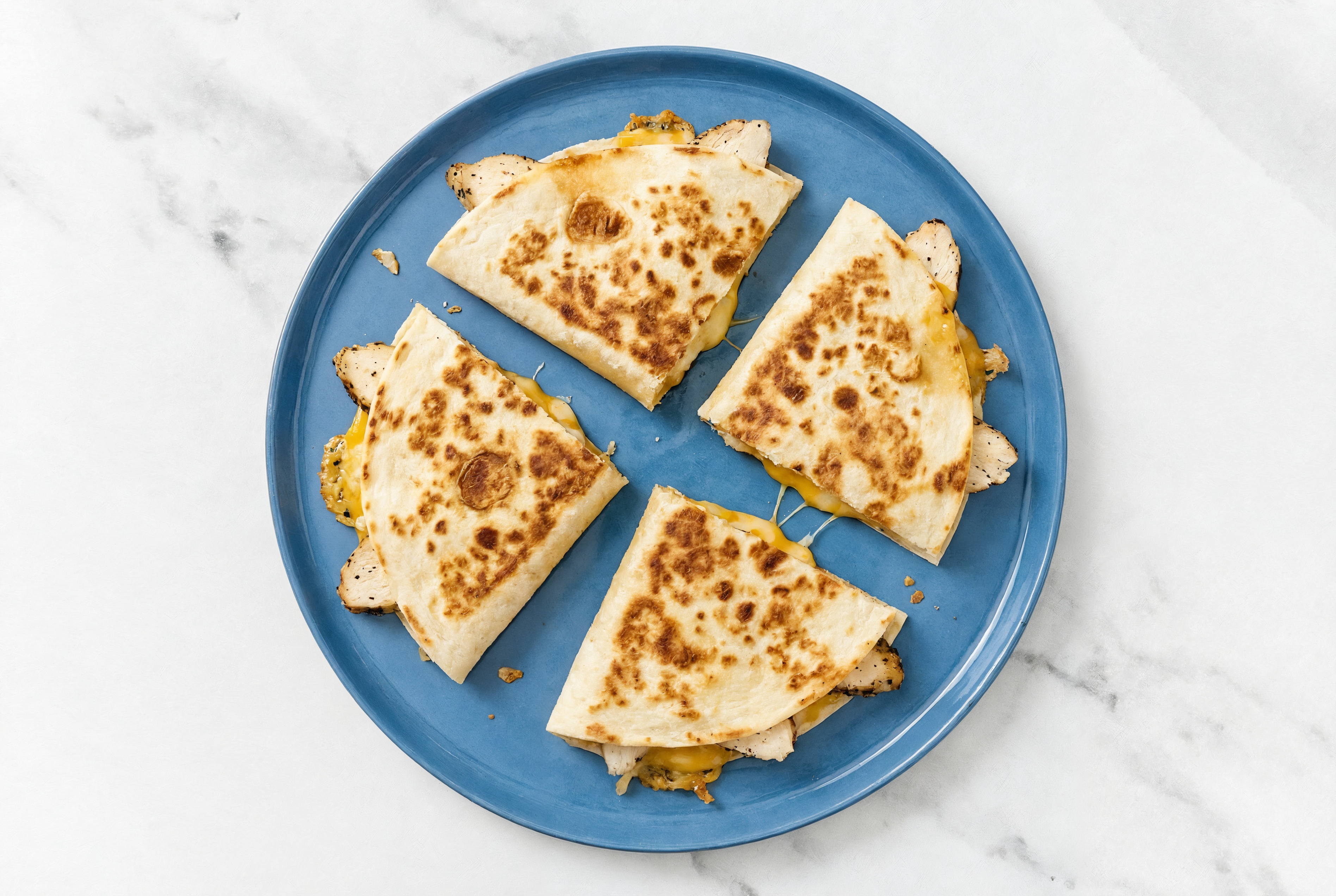  Simple Seasoned Grilled Chicken Breast + Cheese Quesadilla