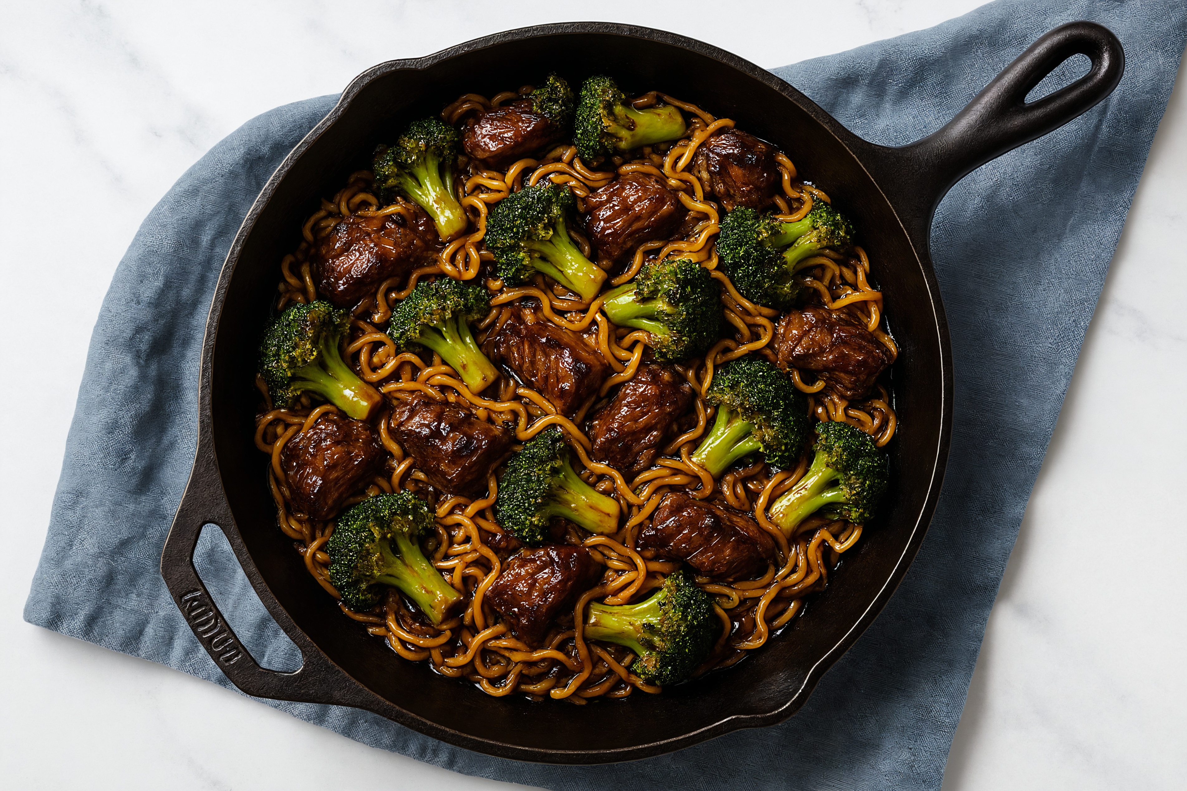 Beef + Broccoli Teriyaki Ramen
