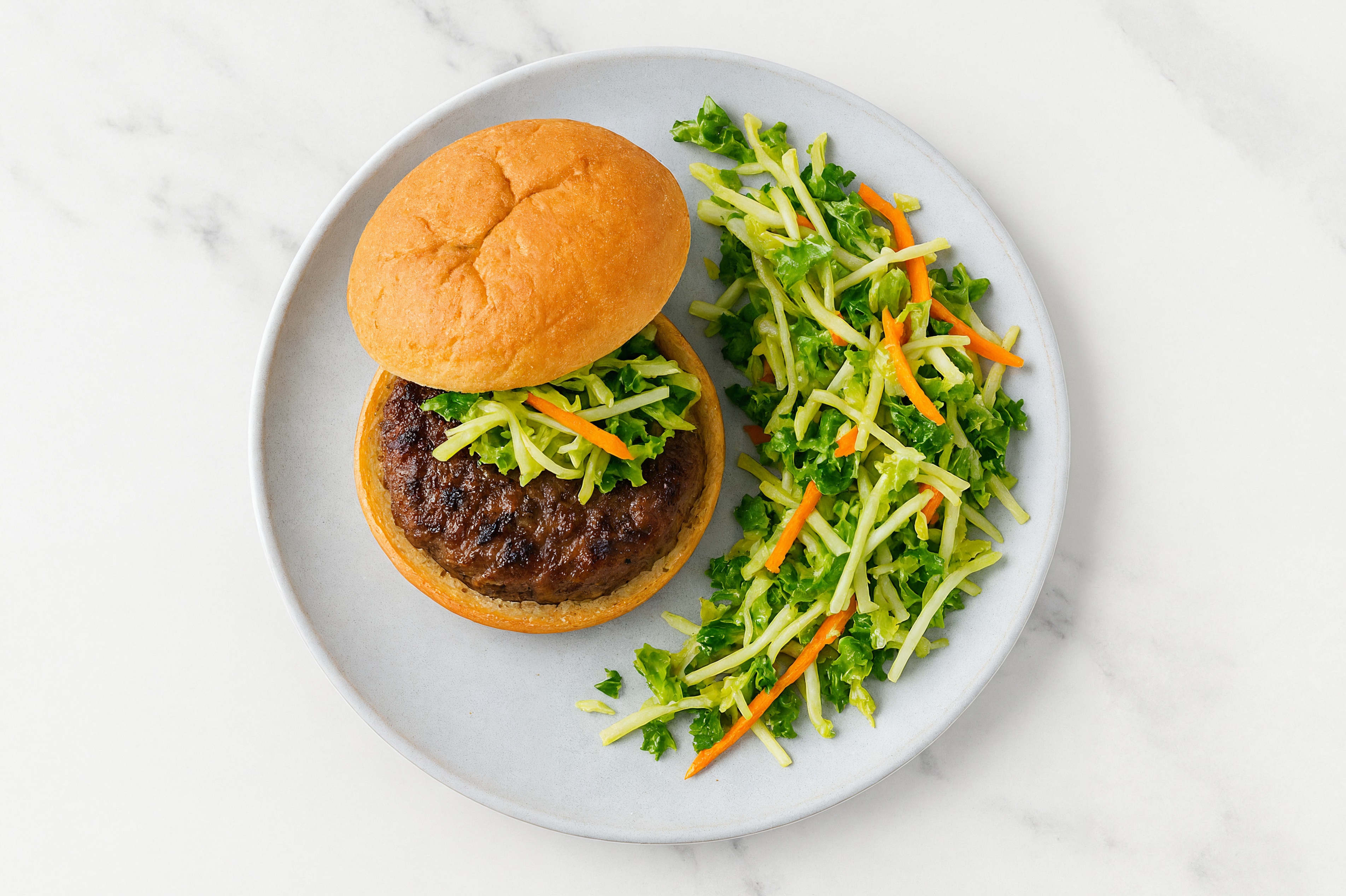 Rustic Simple Bison + Superblend Burger