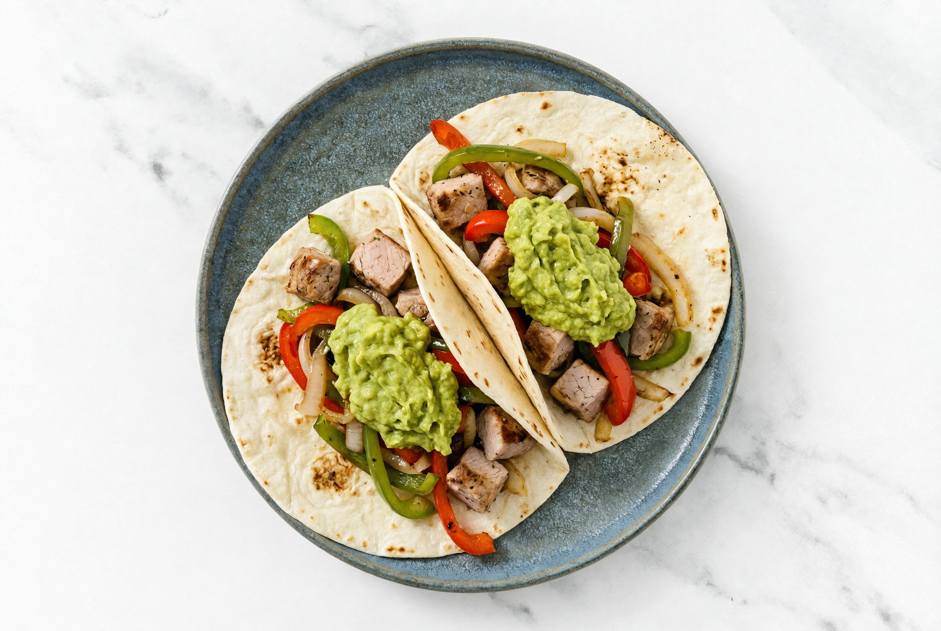 XL Grilled Pork Tenderloin Fajitas