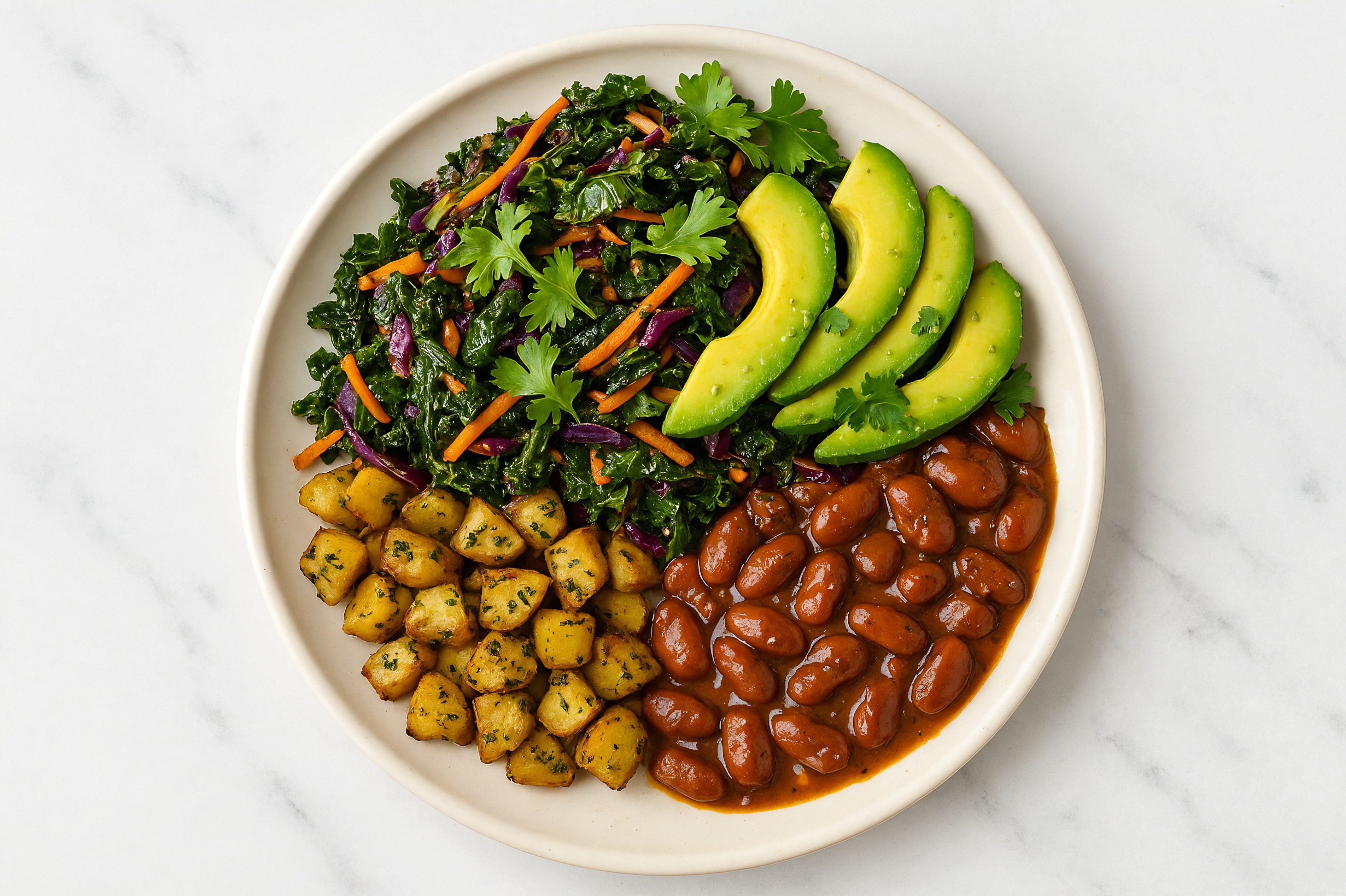 Creole Red Bean & Herby Potato Bowl