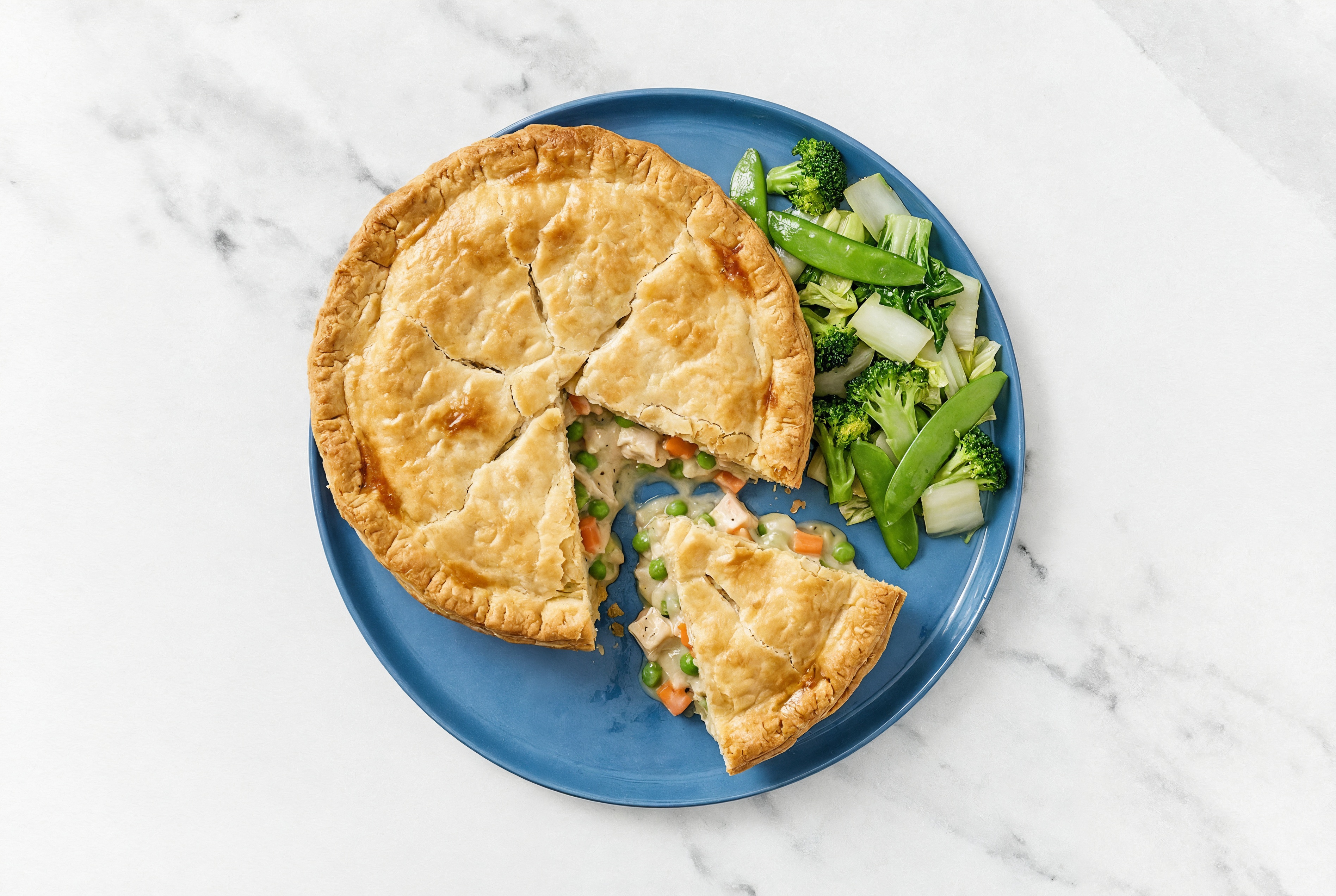 Chicken Pot Pie with Bok Choy