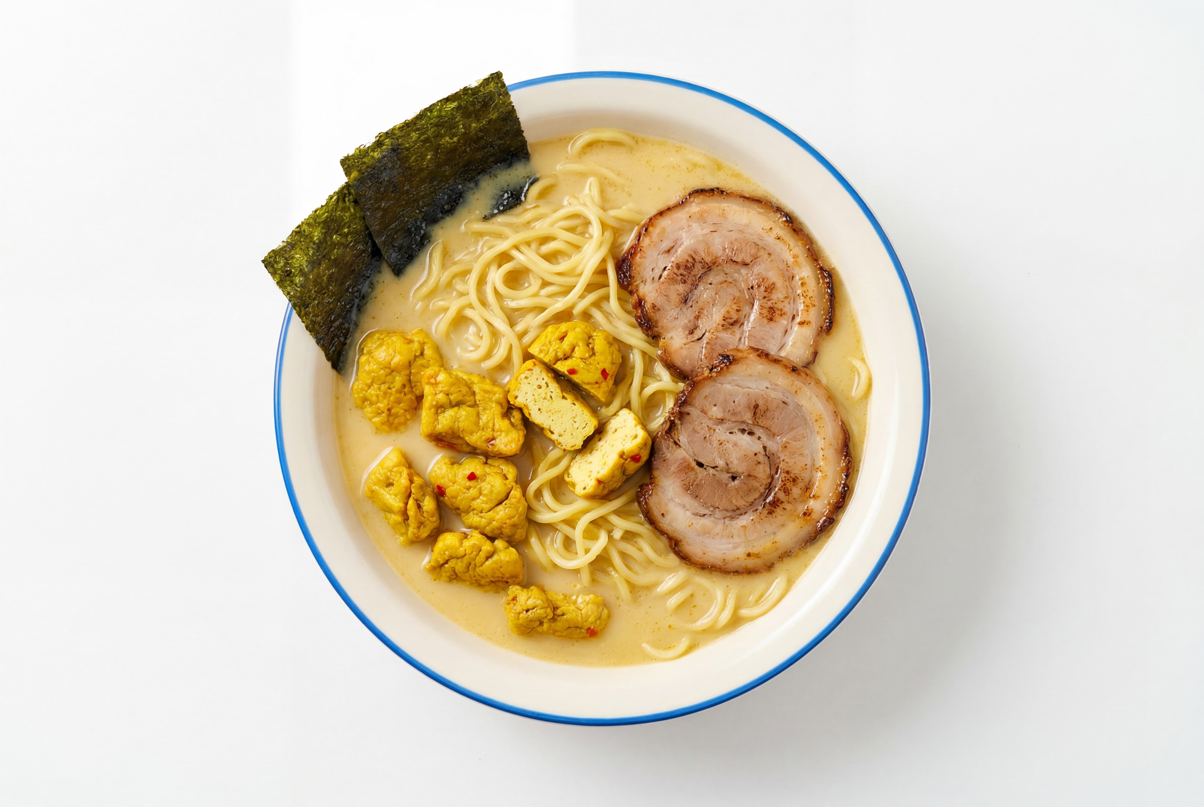 Lemongrass Tofu Ramen Tonkotsu Bowl