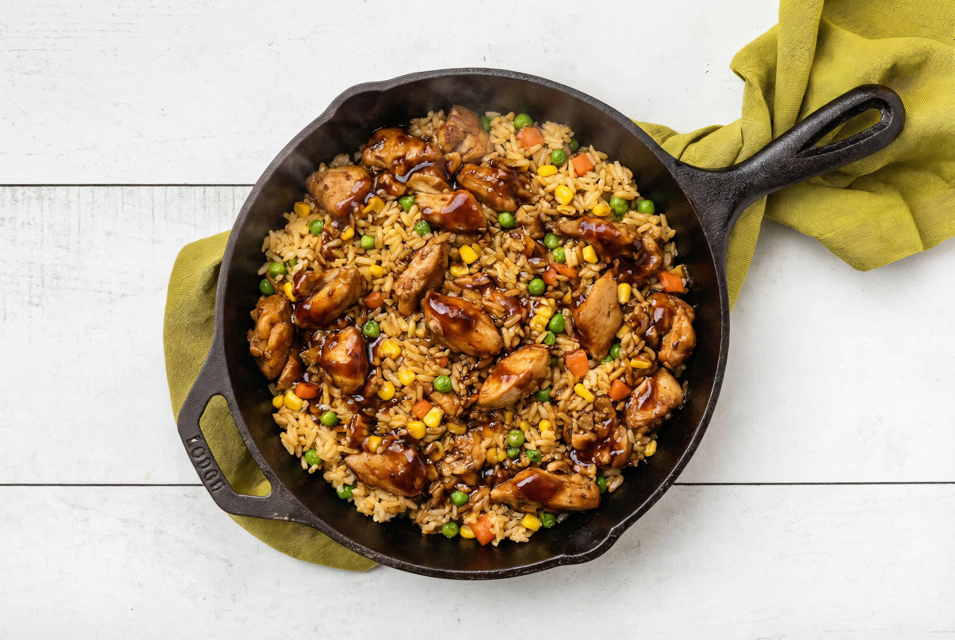 Faster-Than-Takeout Korean BBQ Chicken Fried Rice