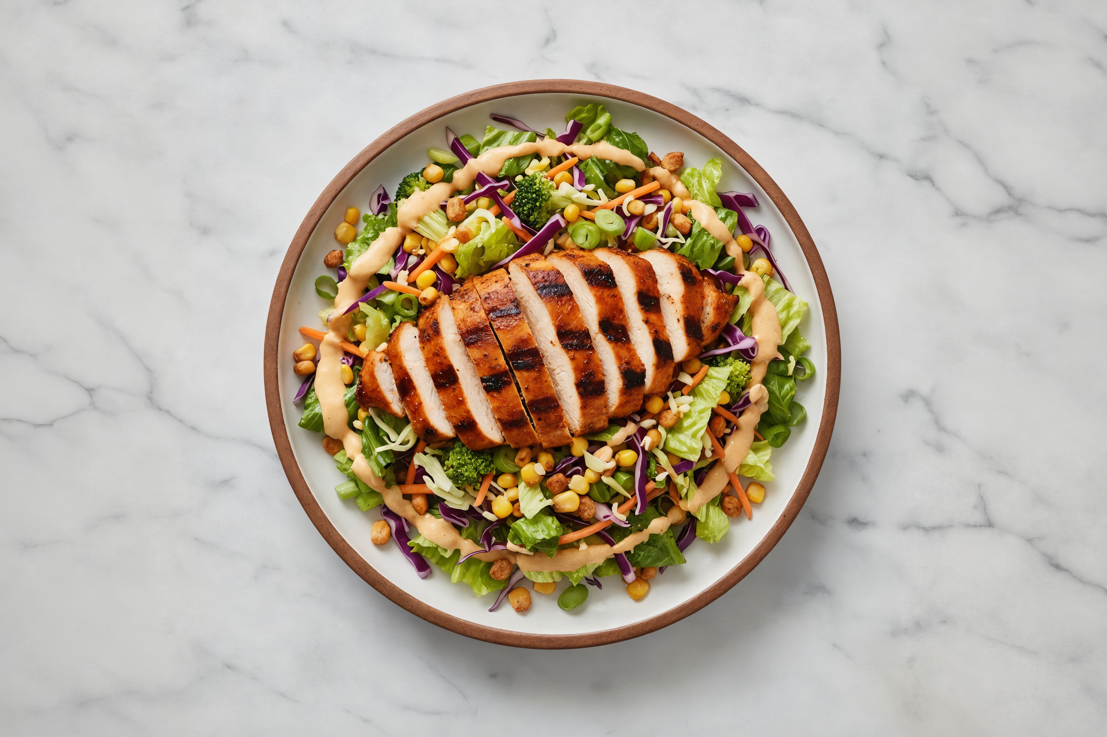 Blackened Chicken Street Corn Salad